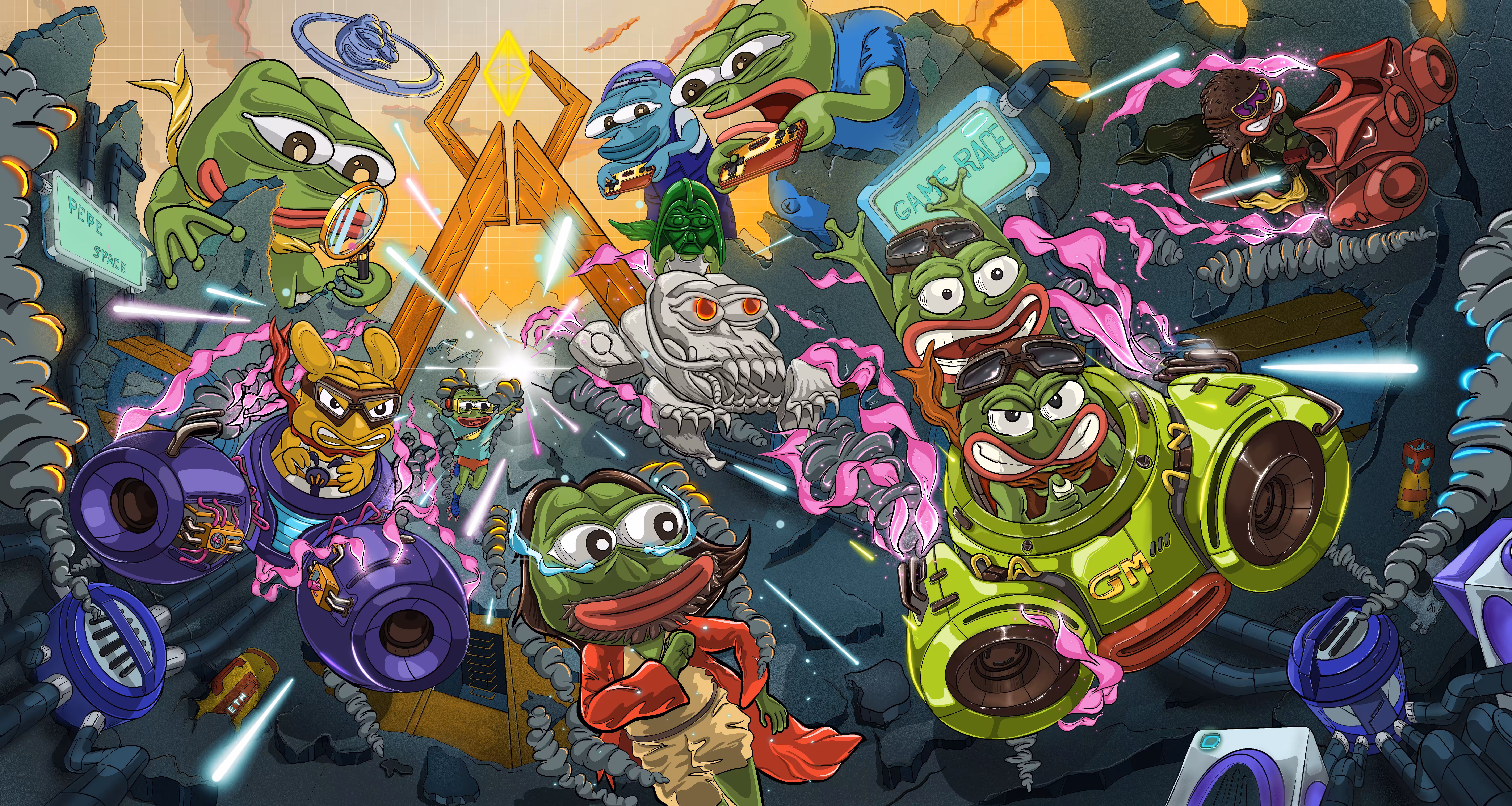 PEPE SPACE RACE