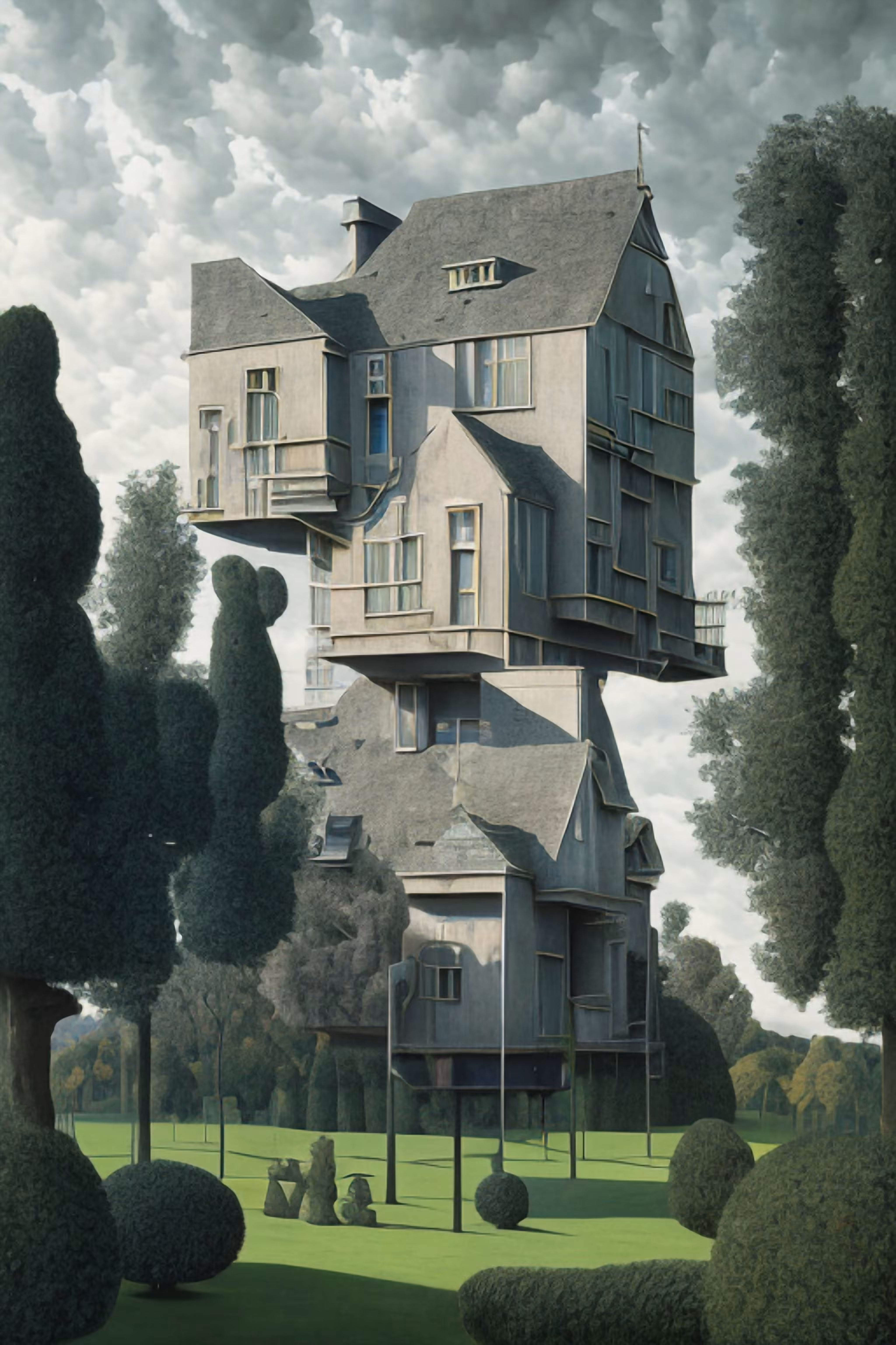 Surreal Reflections: Surreal House #8