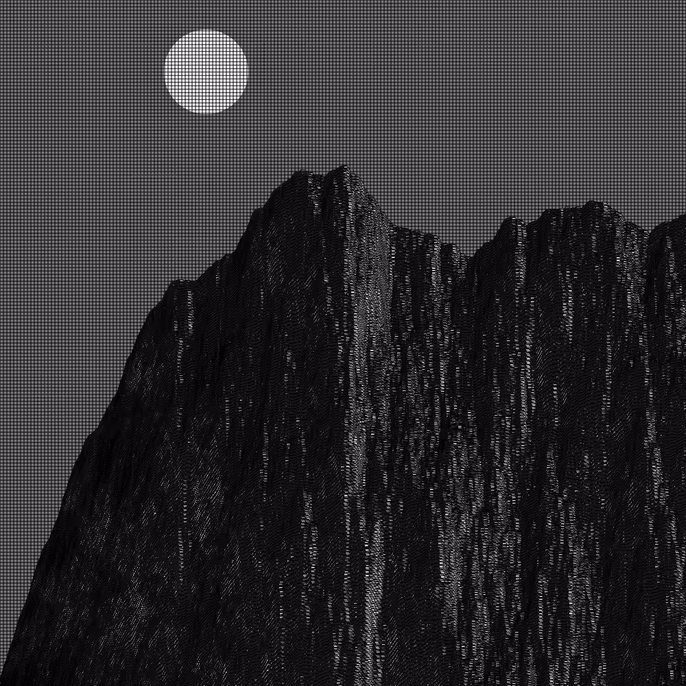 Classic generative landscape #69