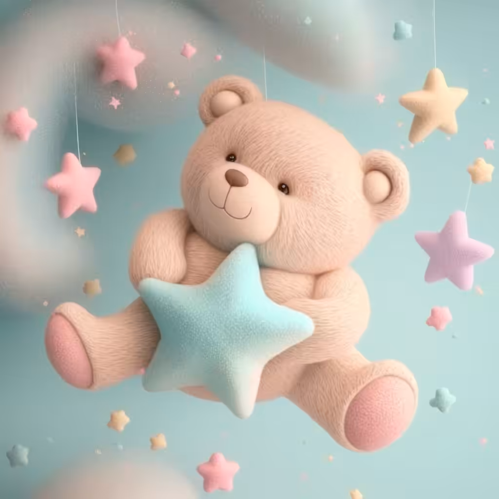 Little bear among the stars