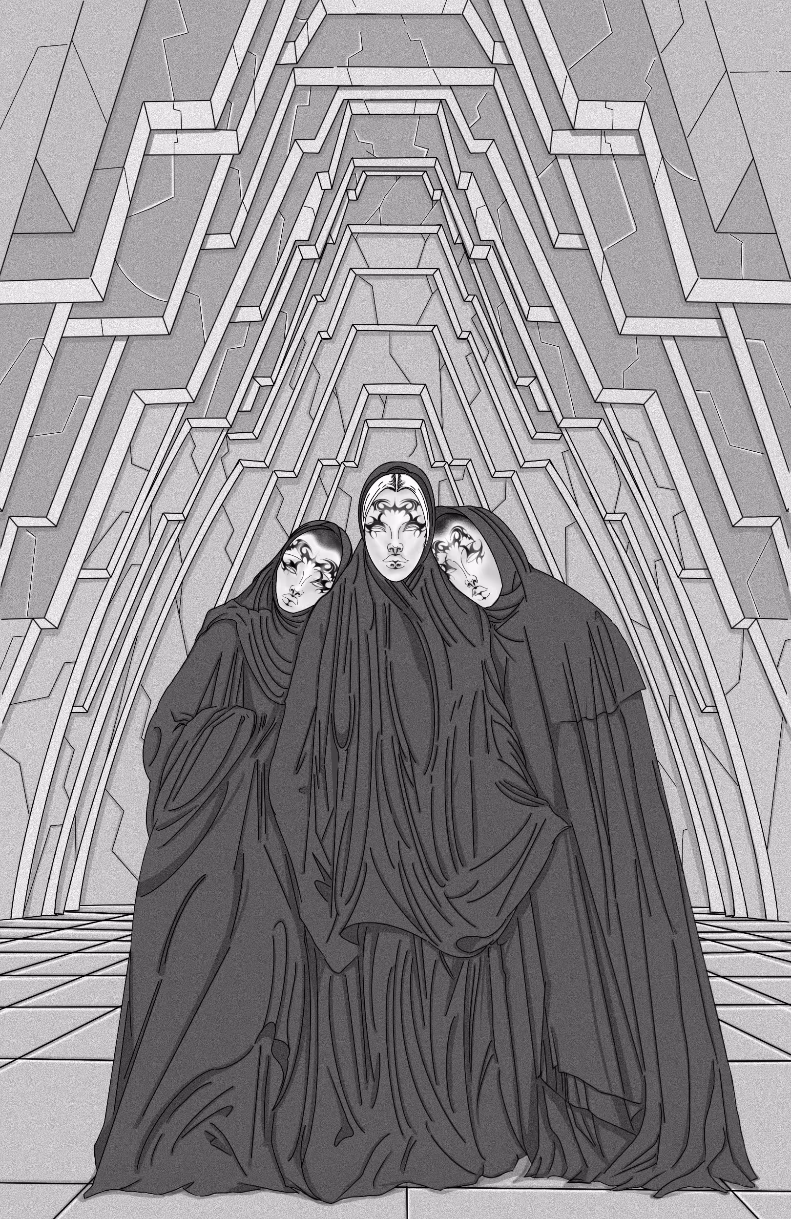 The order of the 5 galaxies