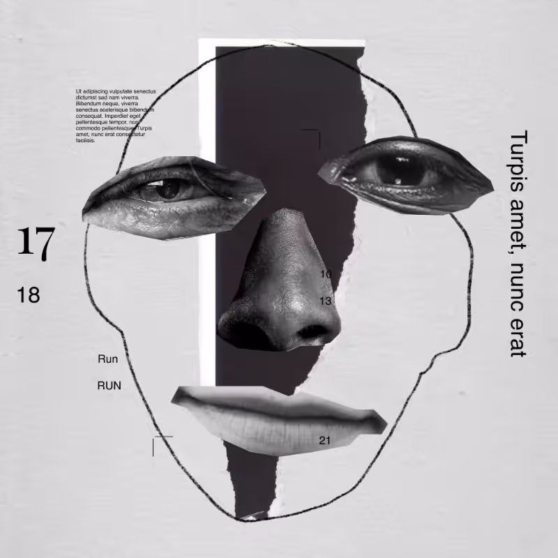 Collage faces #109