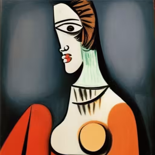 "Cubist Elegance"