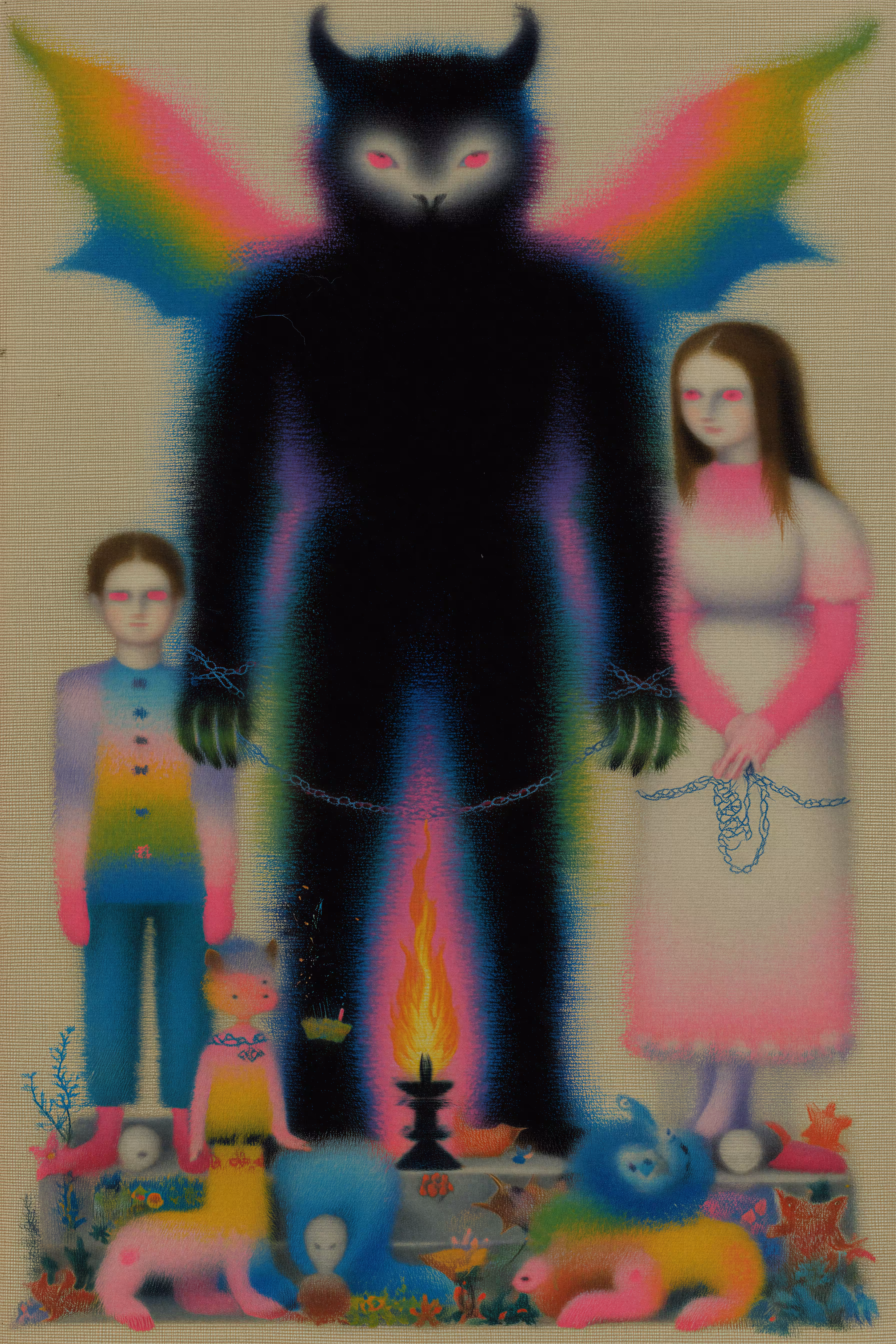 The כֶּשֶׁף Magic Tarot: XV — The Devil (Le Diable)