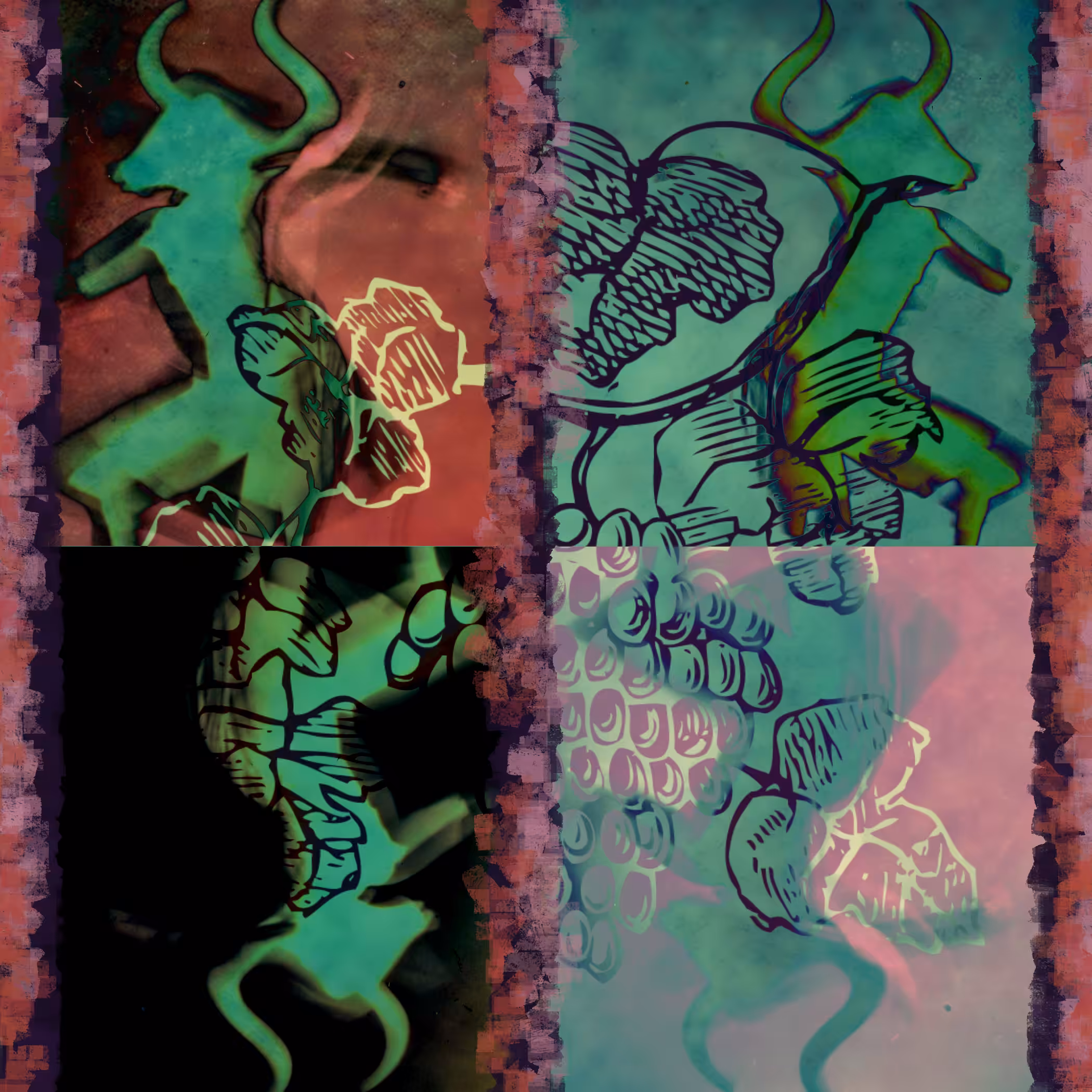 Mix Art #2- Minotaur