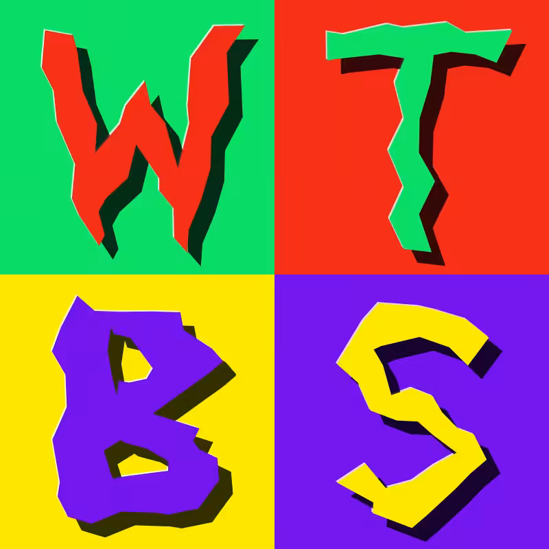 Waiting To Be Signed Logo with Wobbles #262