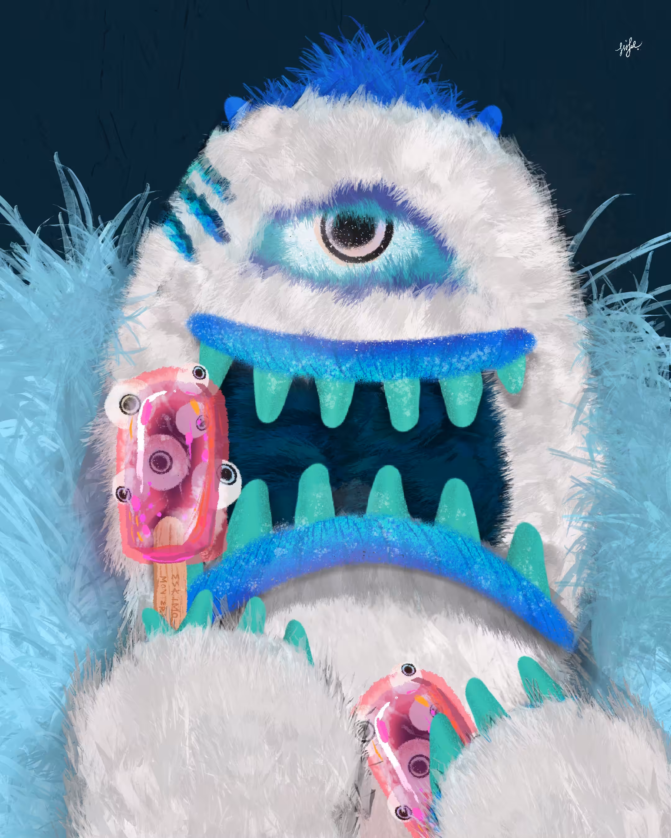 Depression Monster #0013