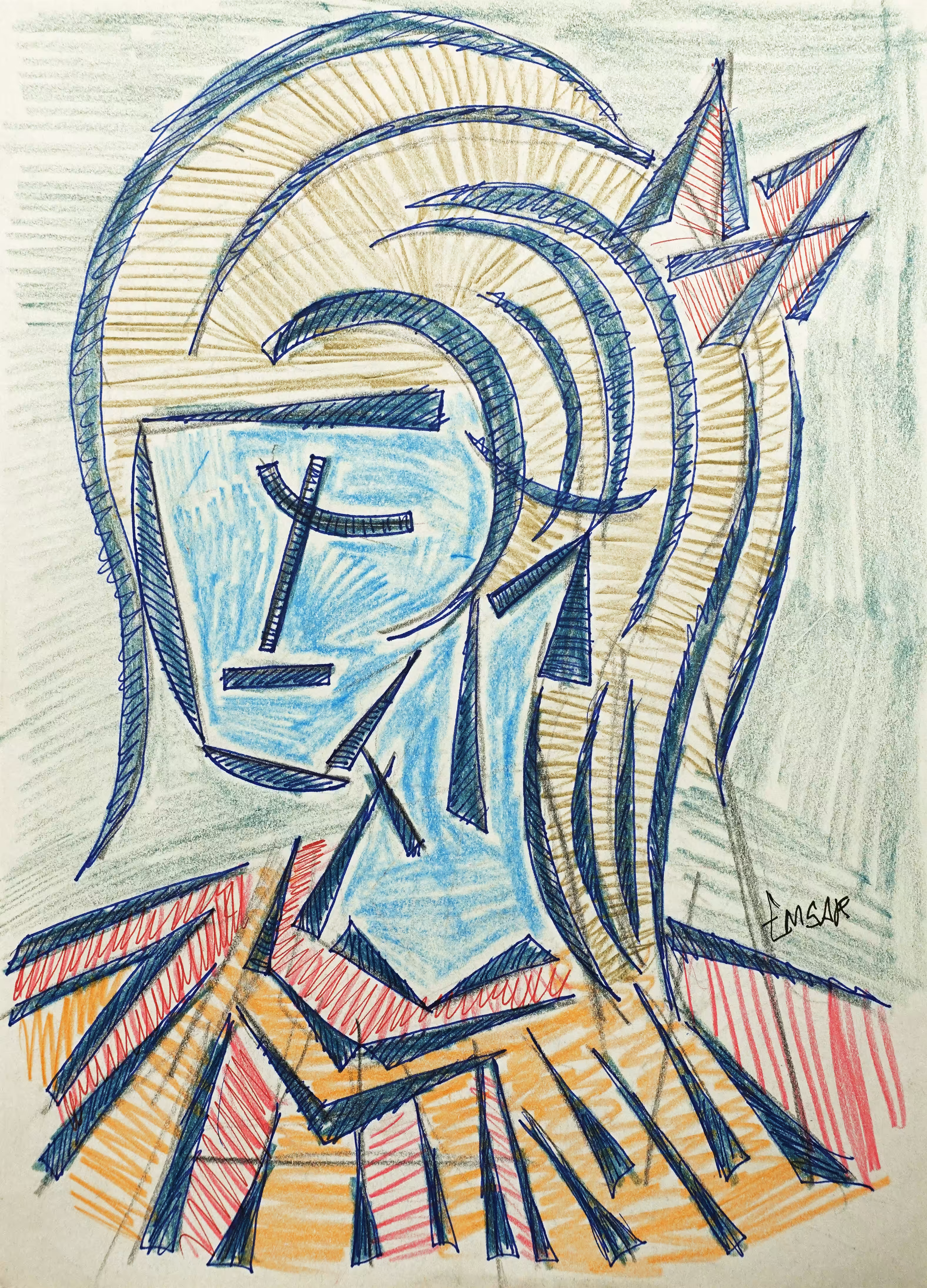 La Chica Azul (Sketch)