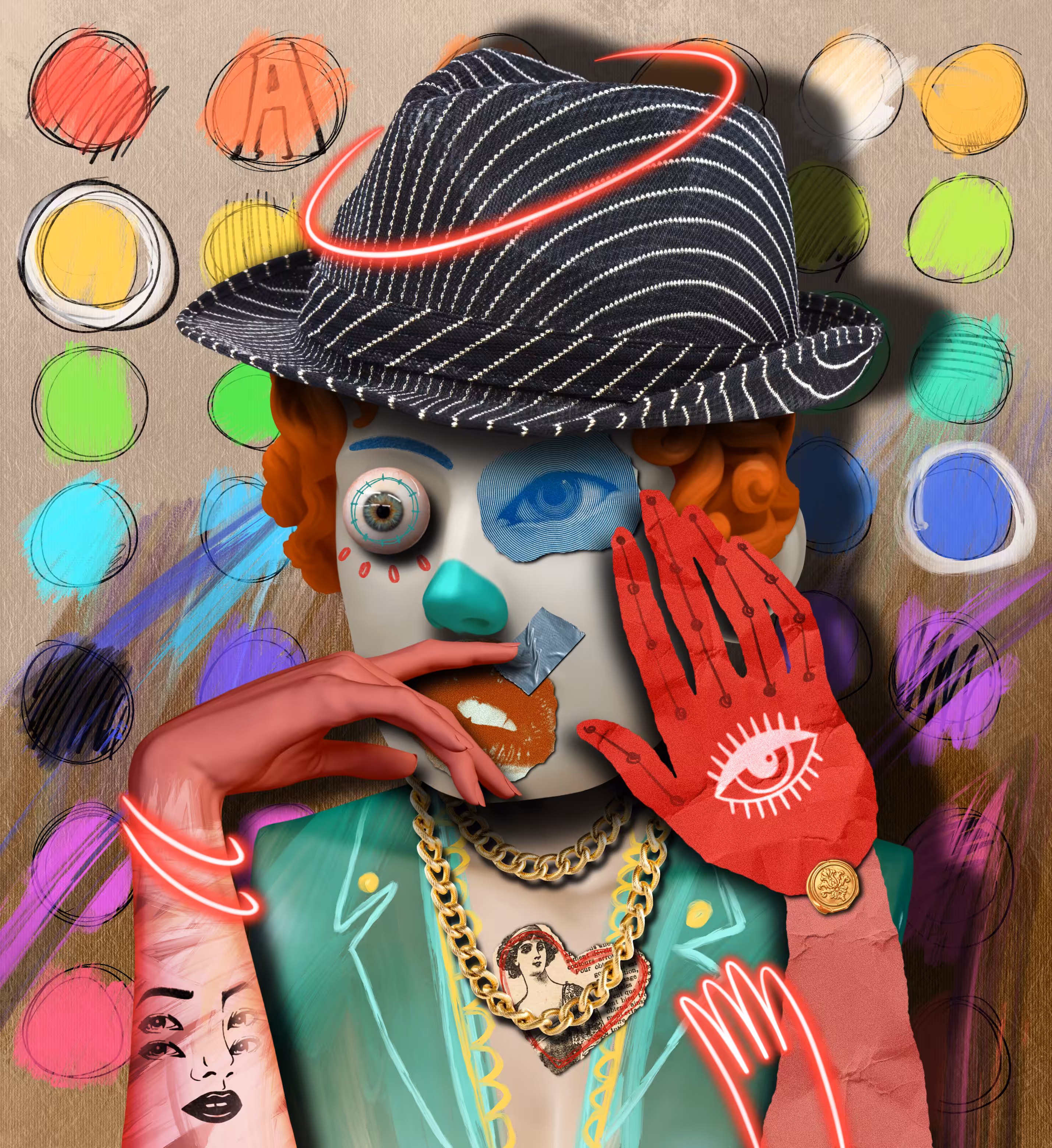 HUMANOID serial 4 #114 Artist
