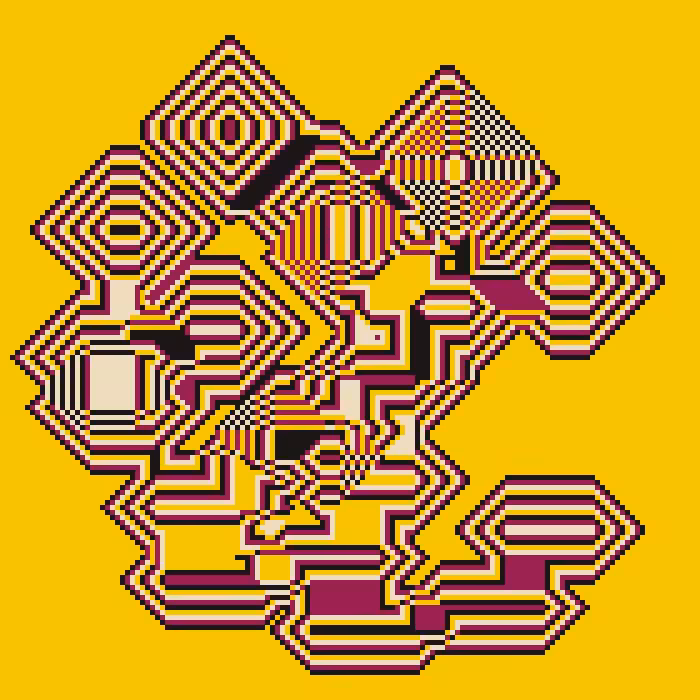 Superimposed Octagonal Pyramids #26
