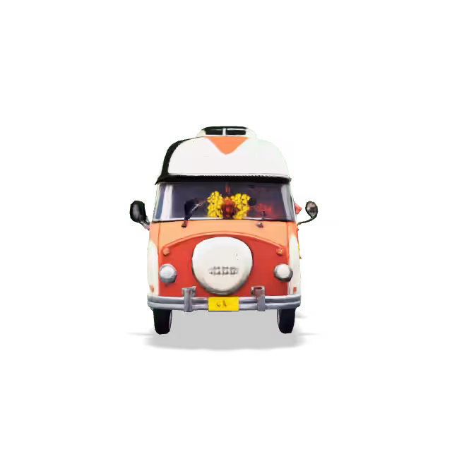 Flower van
