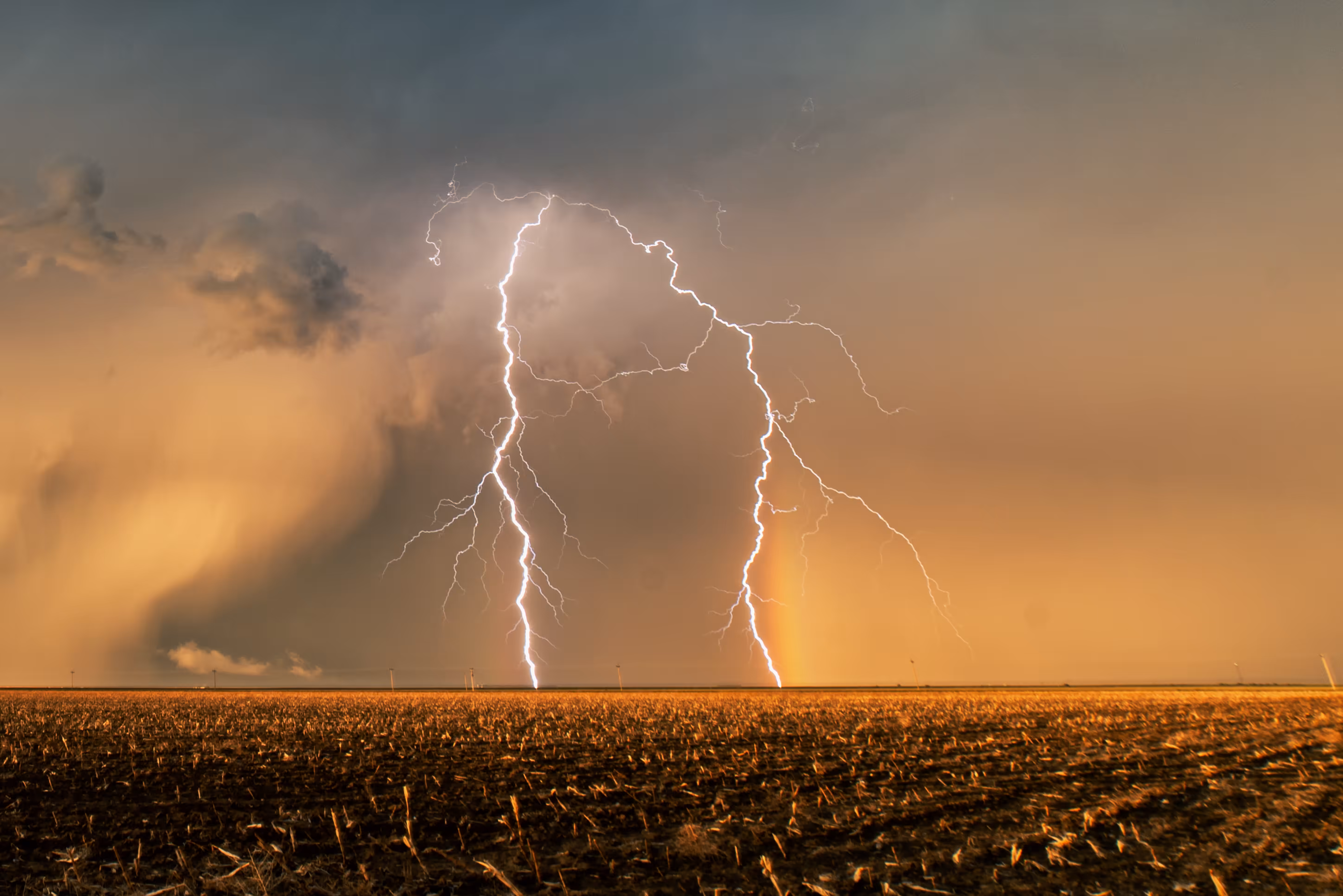 Golden Hour Lightning
