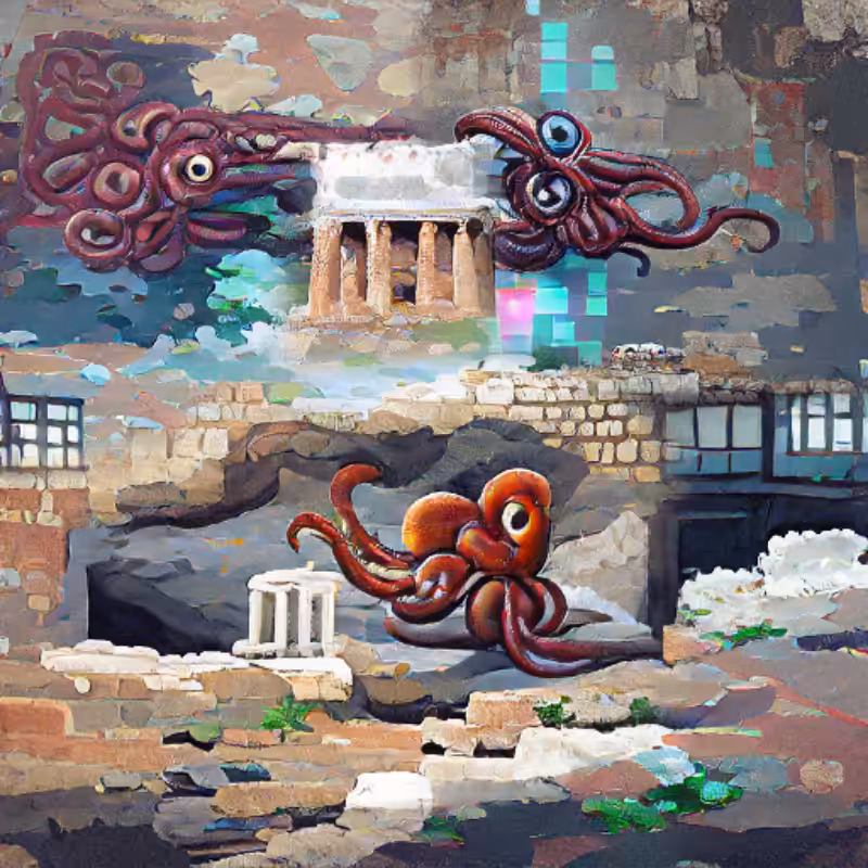 Octopus's Gardens and Ruins #25
