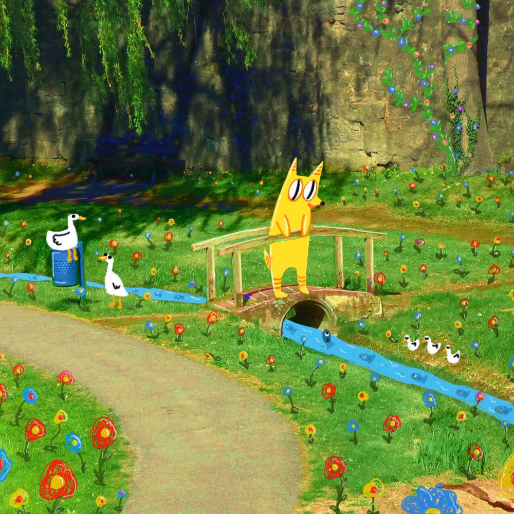 A BEAUTIFUL DAY IN THE PARK