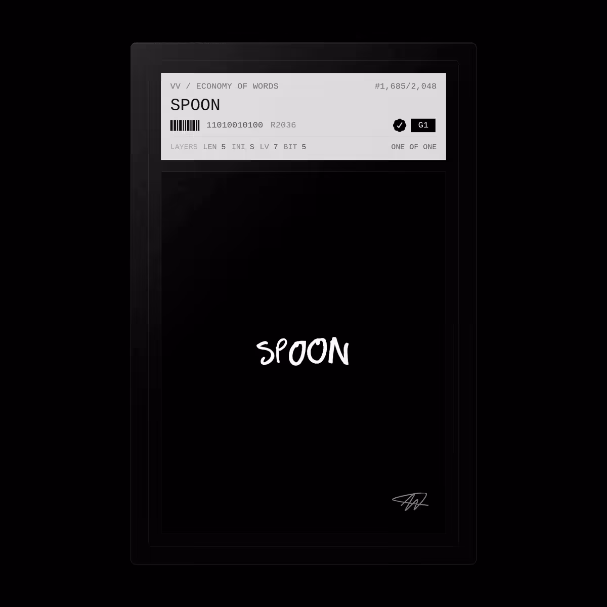 SPOON · #1685