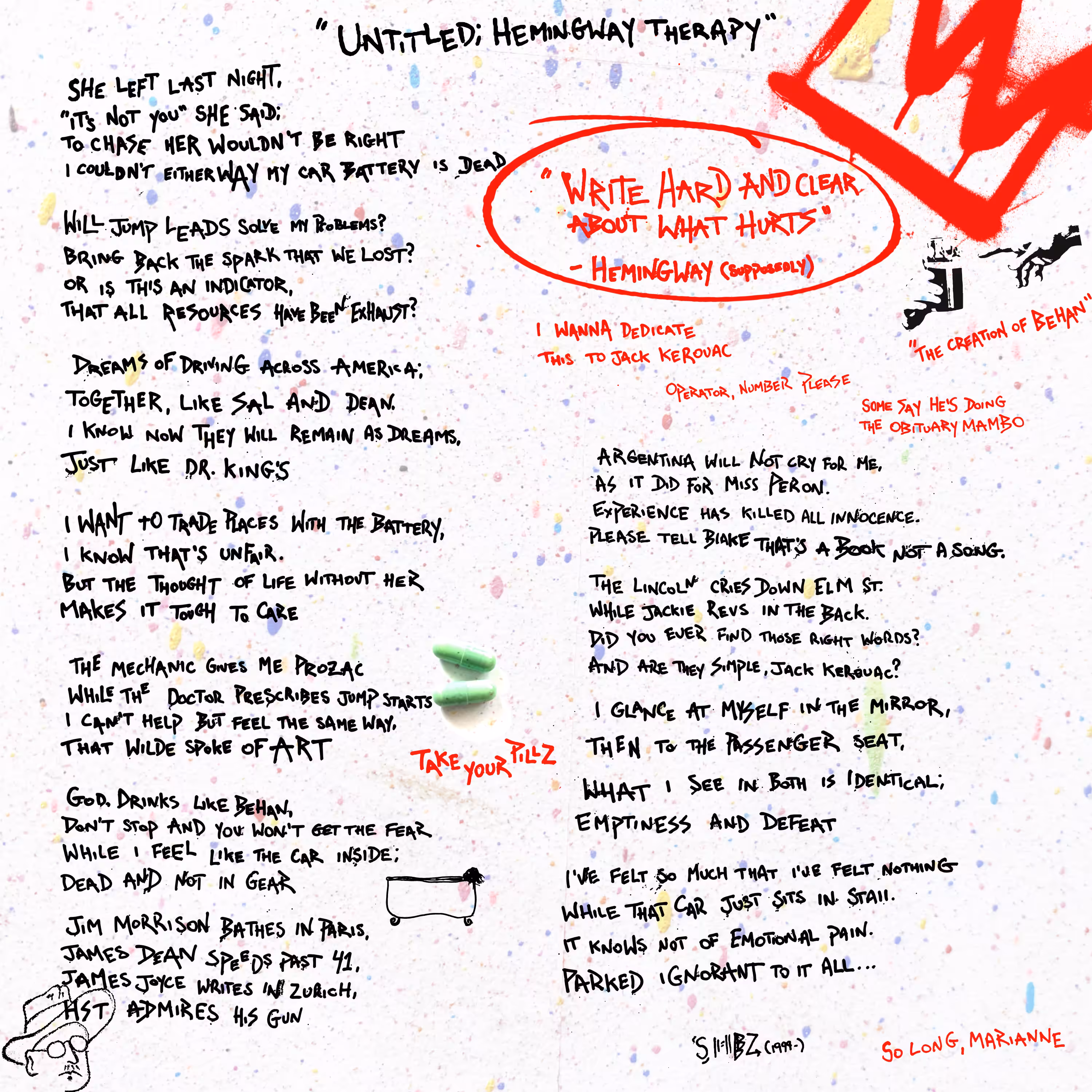"Untitled; Hemingway Therapy"