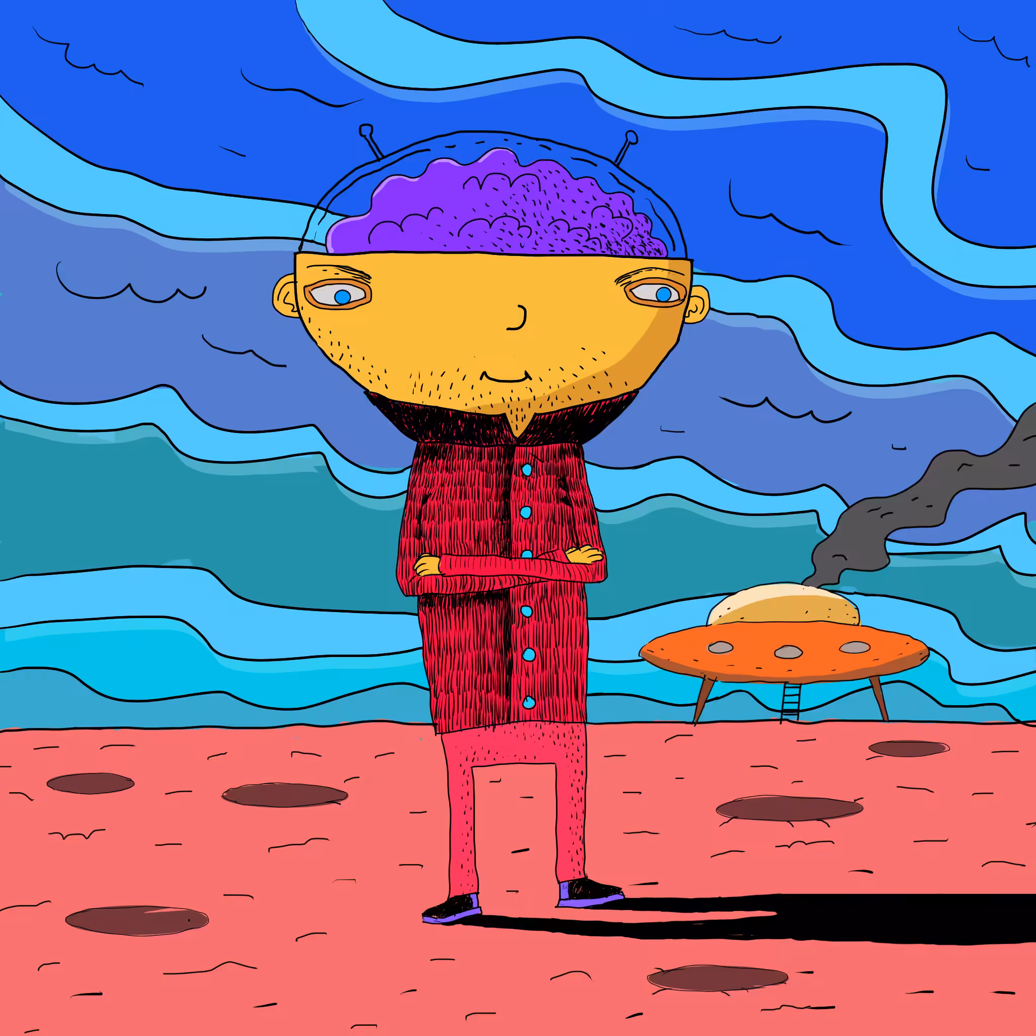 Martian stranded in Uranus