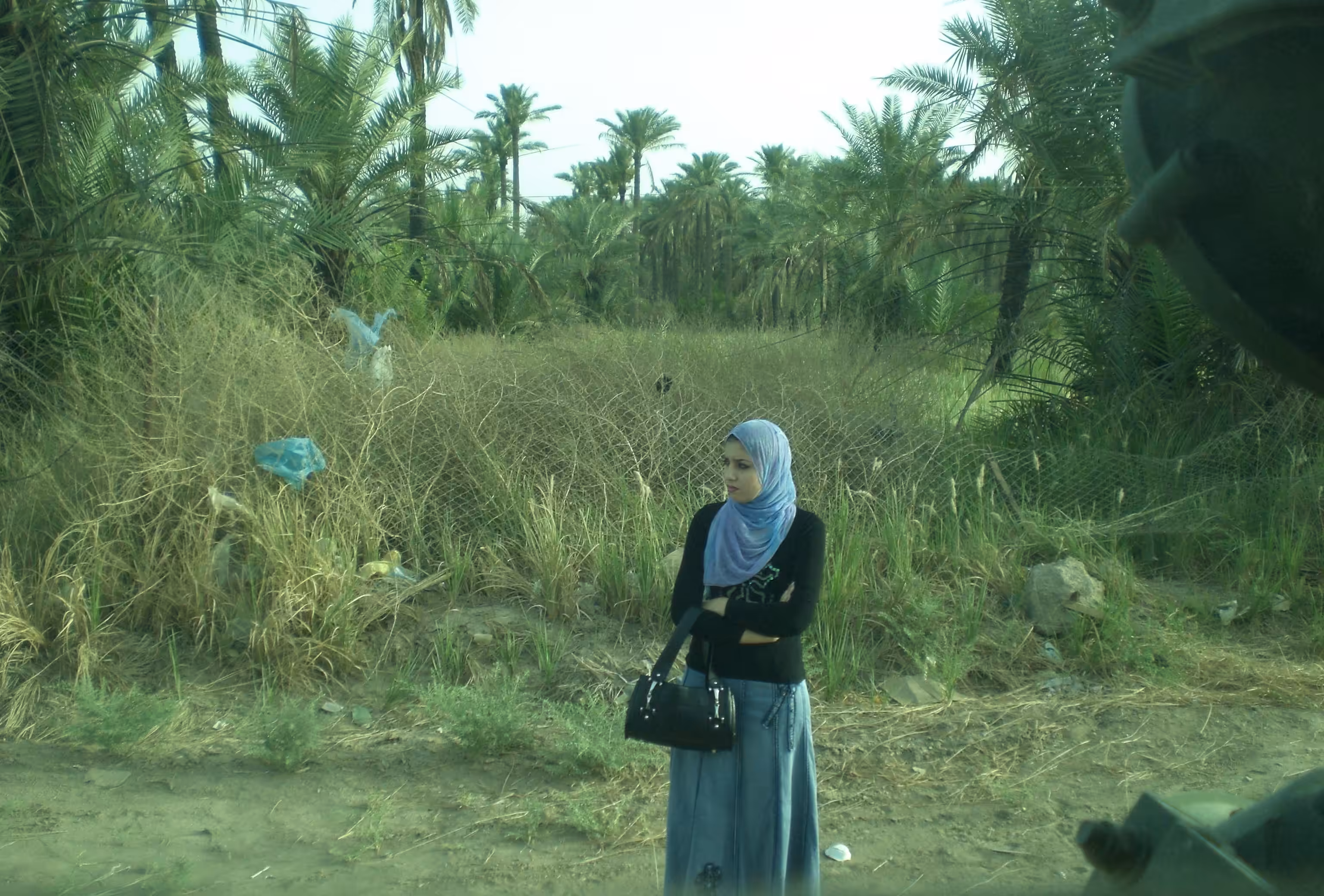 Woman in Blue