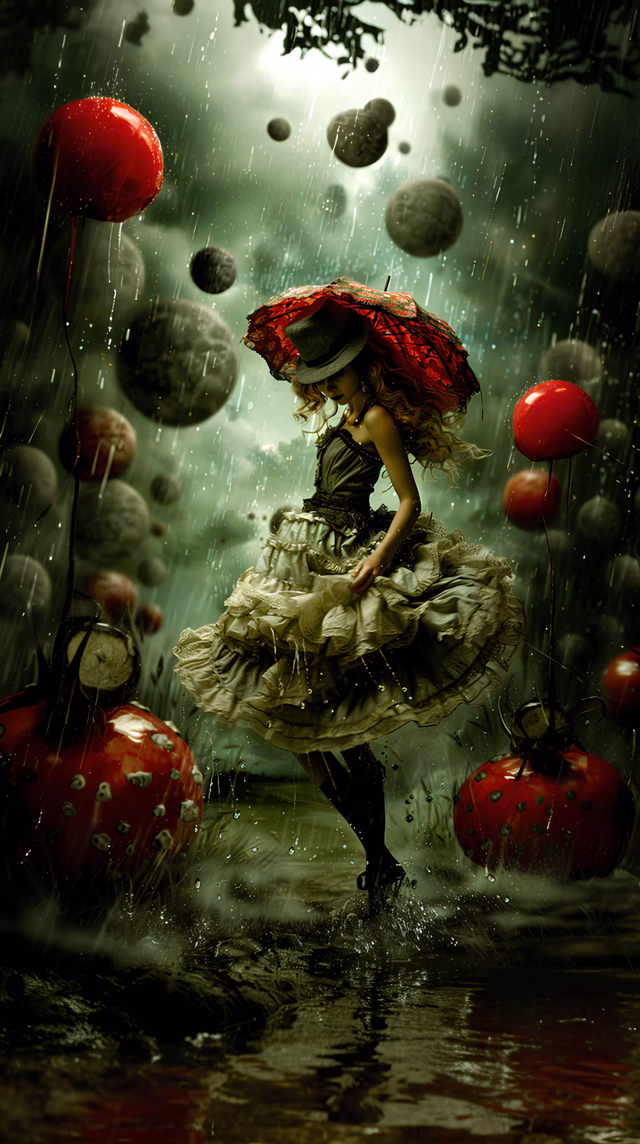 Randomness: Boschian Rain Dance