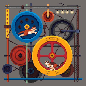 Hommage à Jean Tinguely: Purrpetual