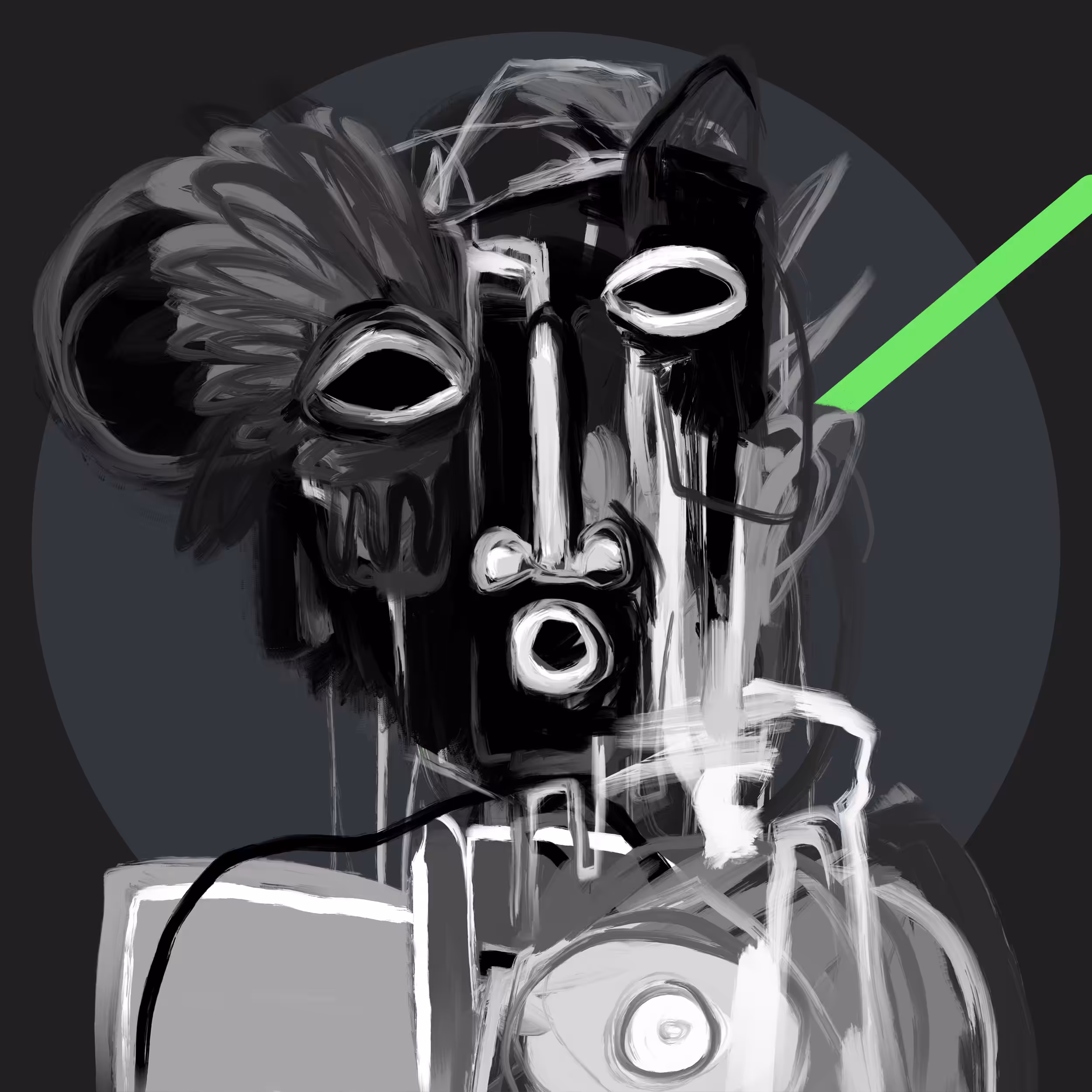 The Unknown Painter (Silver) #201