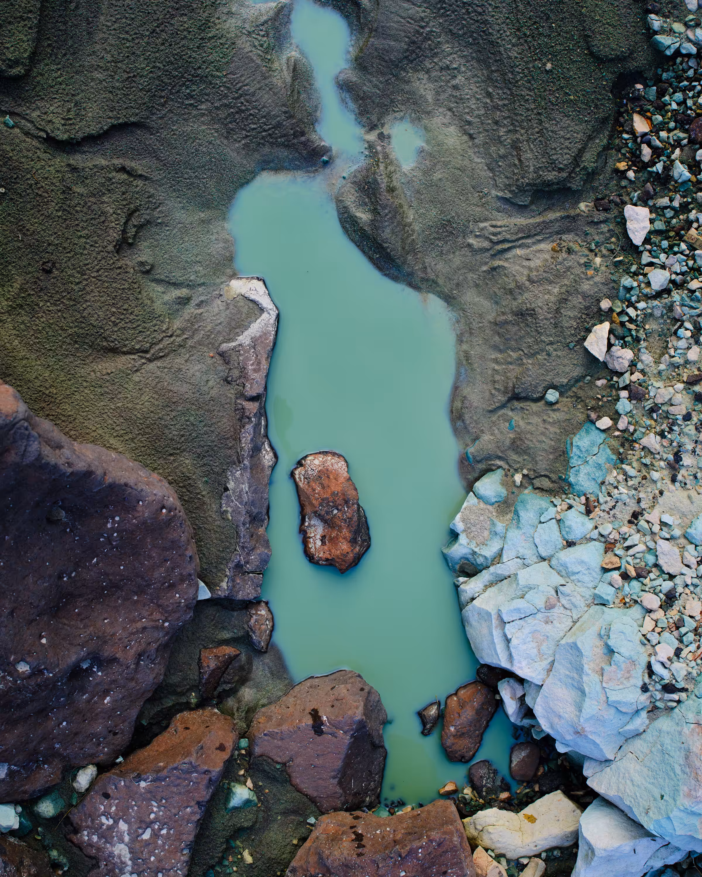 Turquoise Runoff 