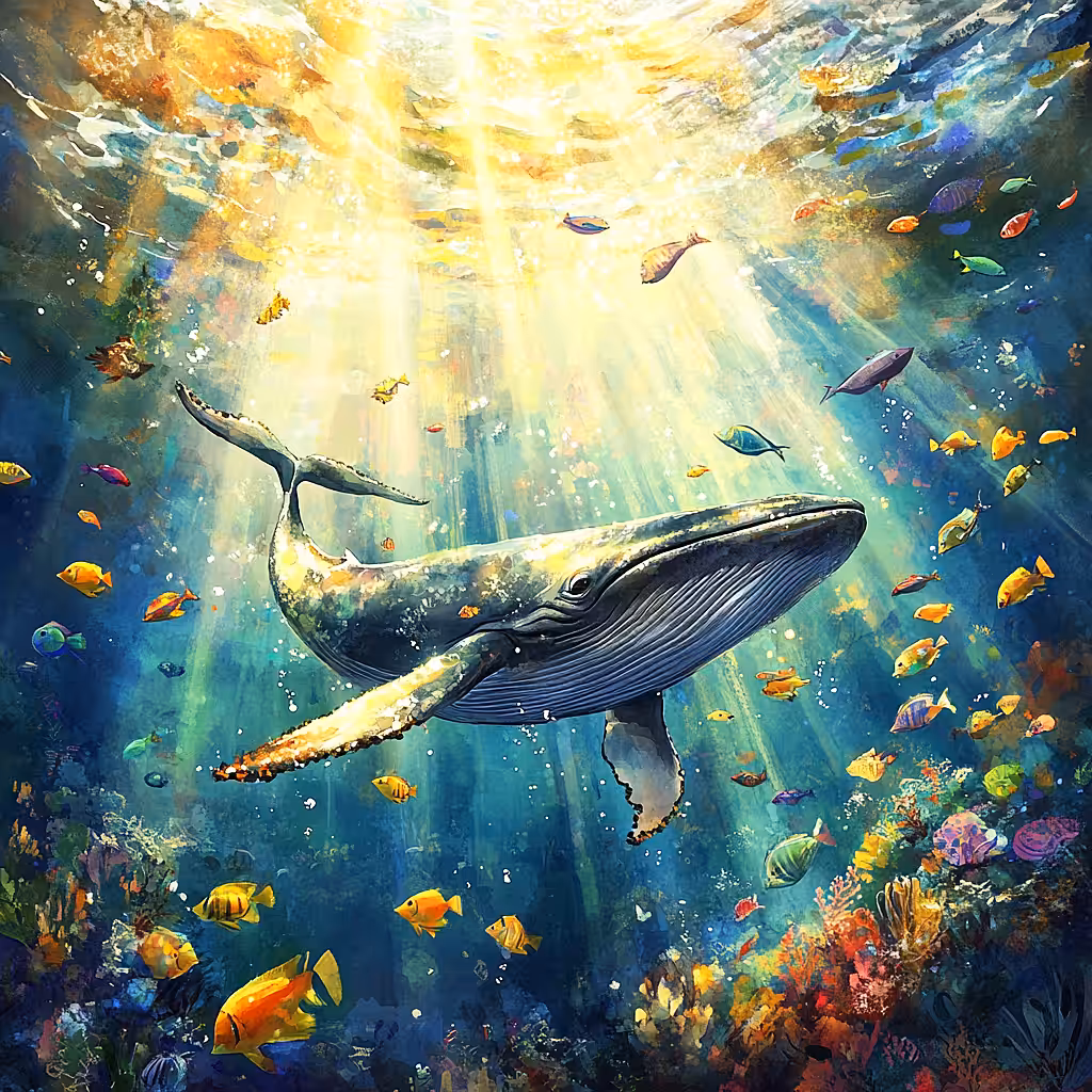 Beautiful underwater world