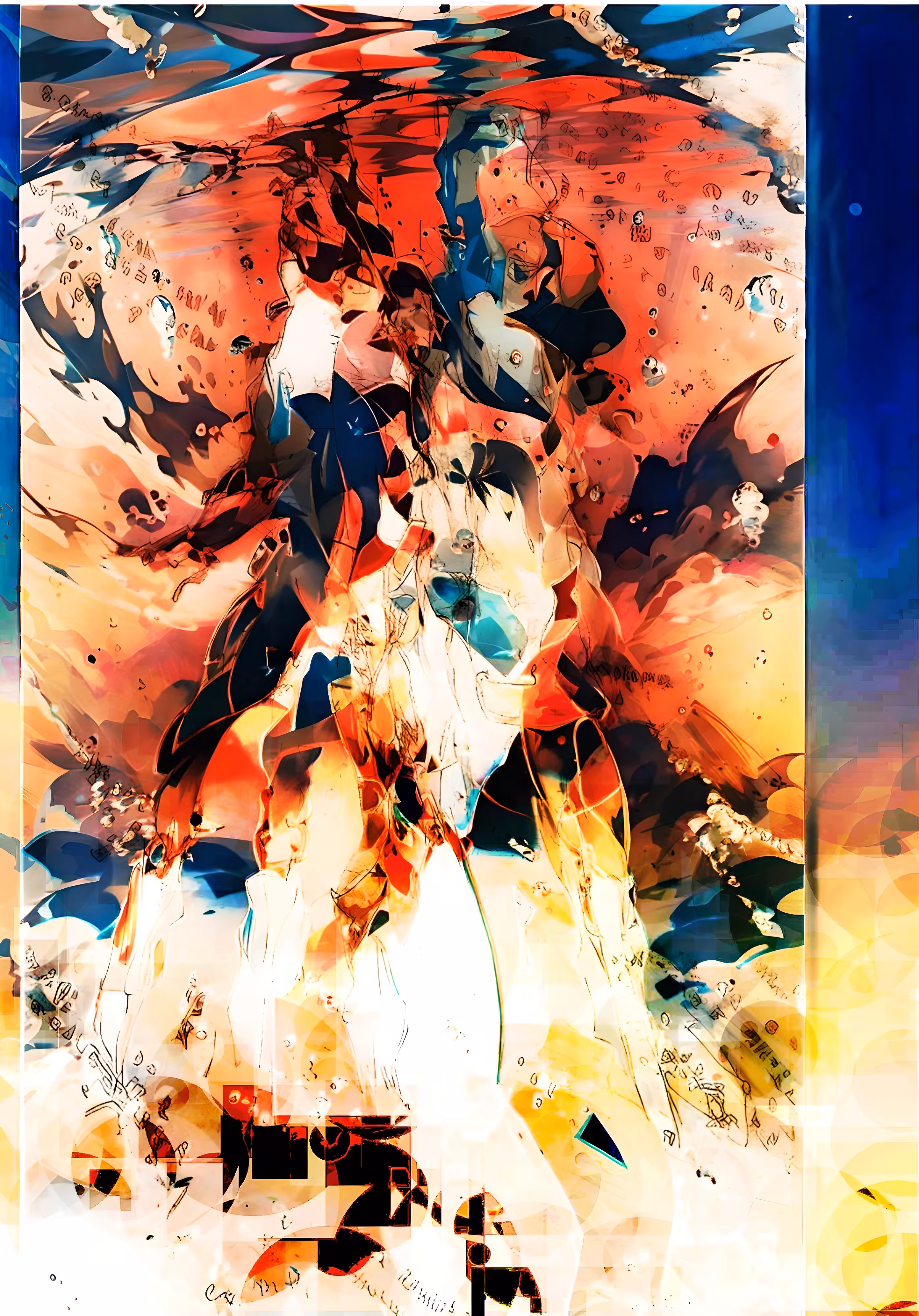 Angels & Demons fight, AI Remix #1