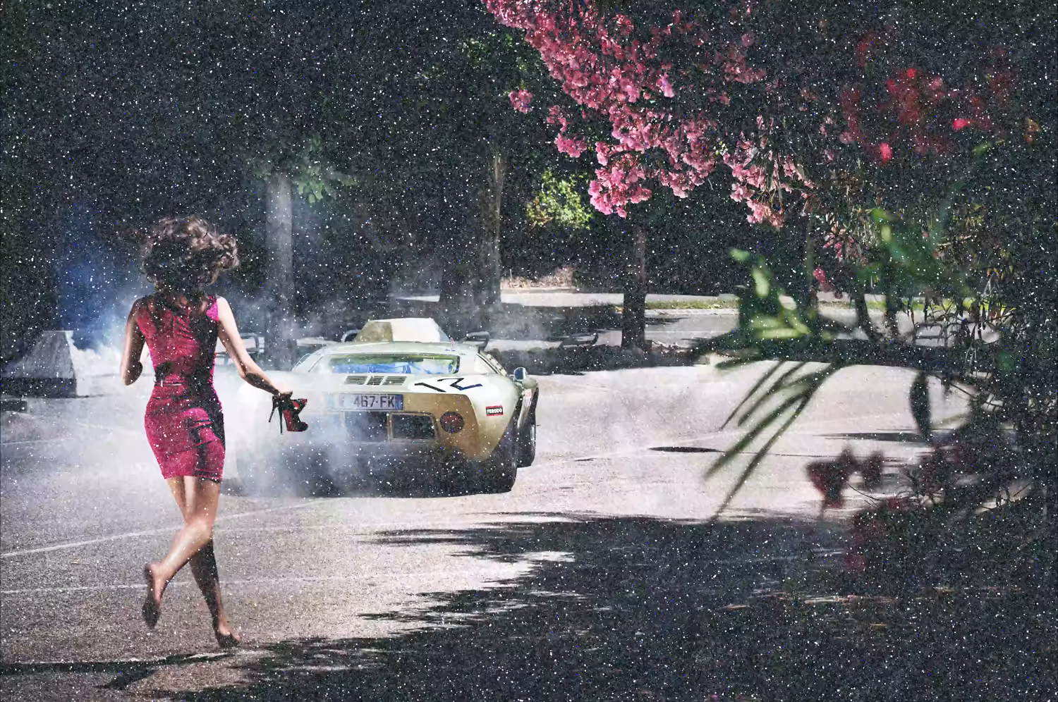 'WHEELS AND HEELS' DIAMOND DUST DIGITAL