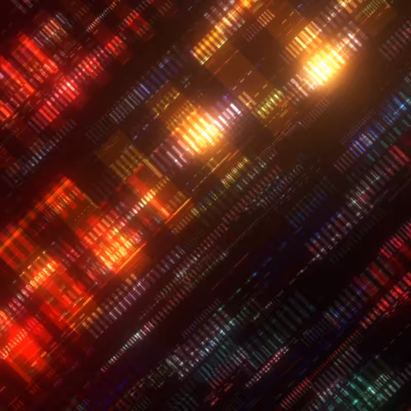 Generative Diagonal Dash Glow Pattern I