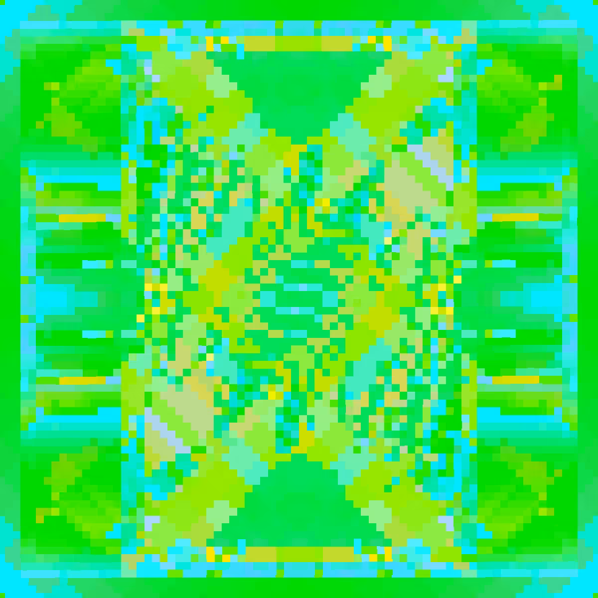 Psychedelic Dance of Pixels #6