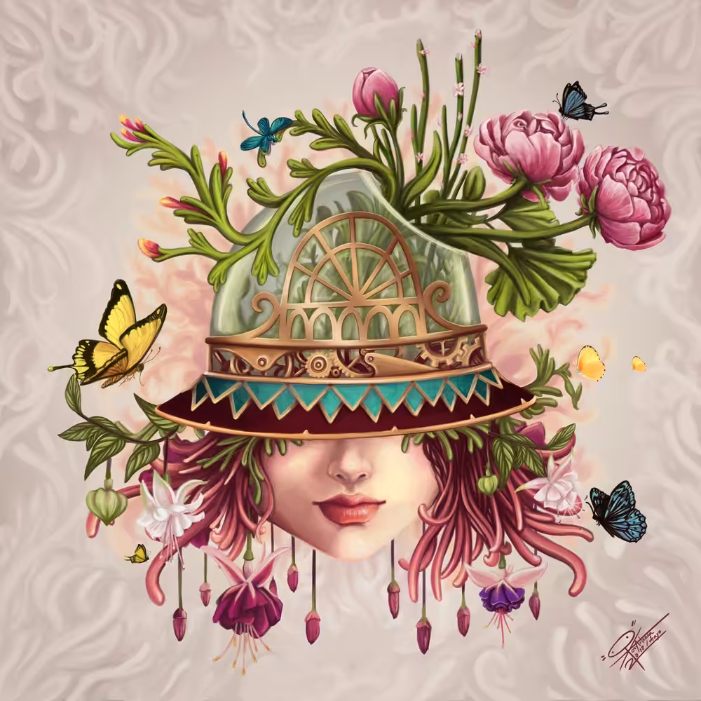 Hat terrarium #1