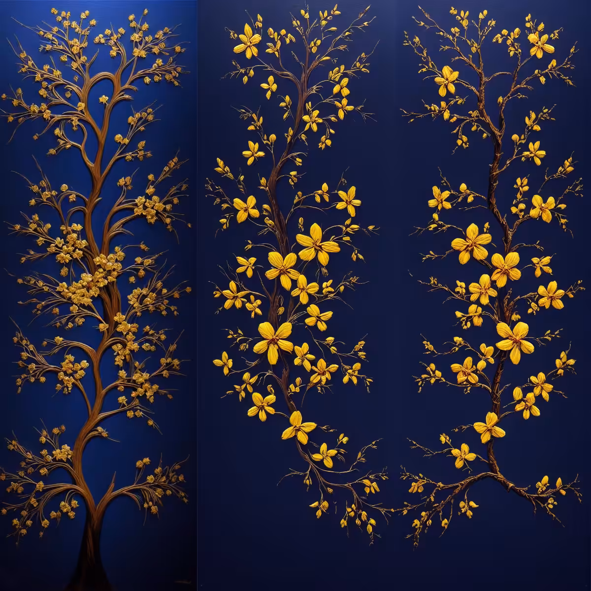 Blossoms at night #5