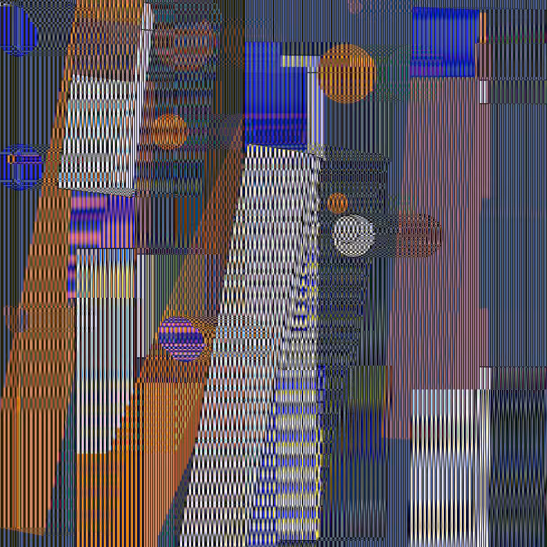 Technicolor Winter (after dead flowers) #60