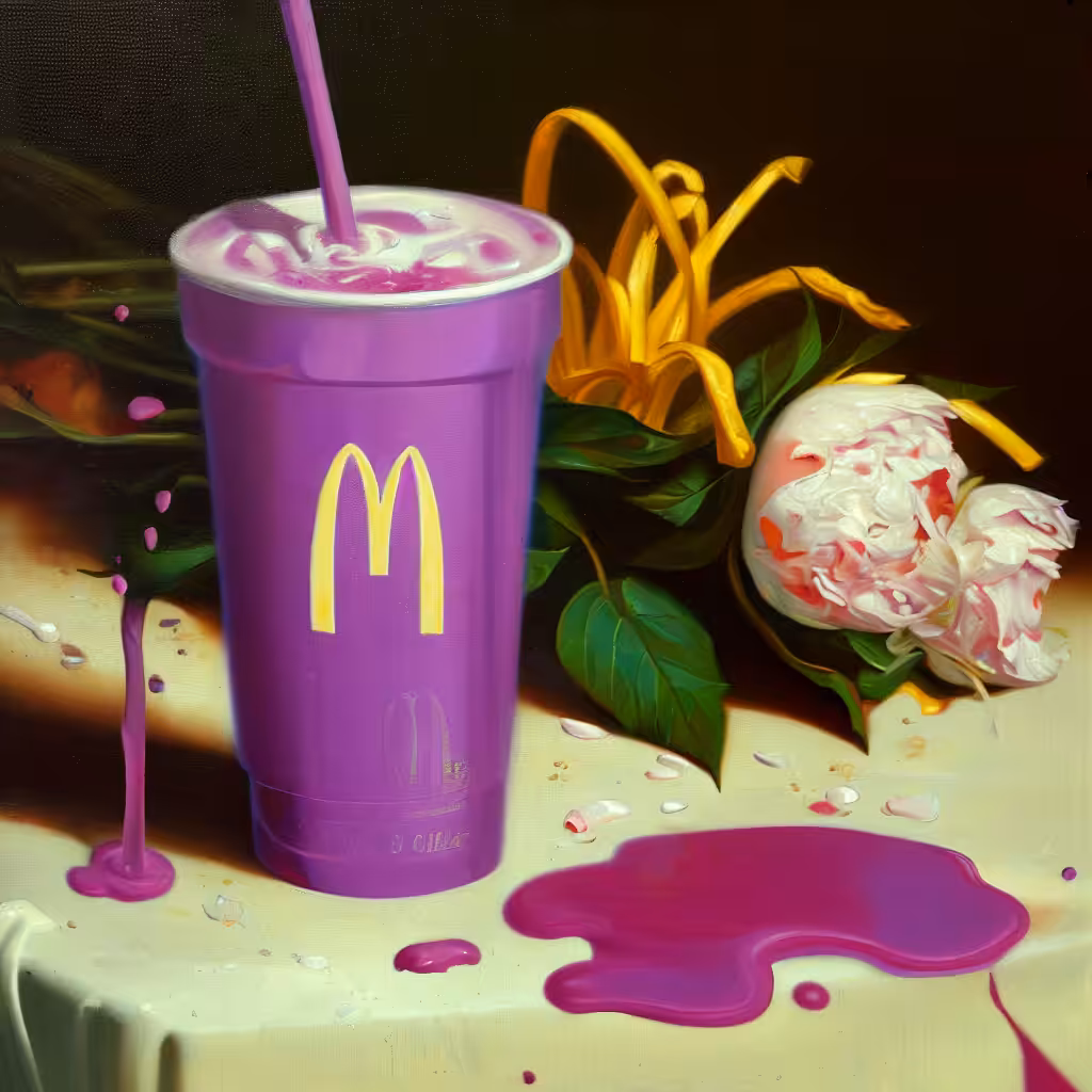 Grimace Shake Spill | 2