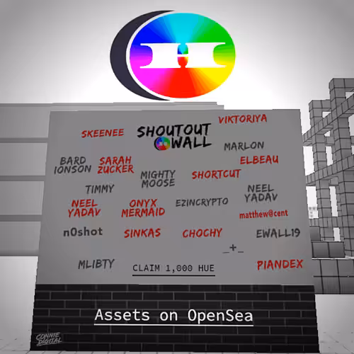 🔴 TOKEN 106 - The ShoutOut Wall