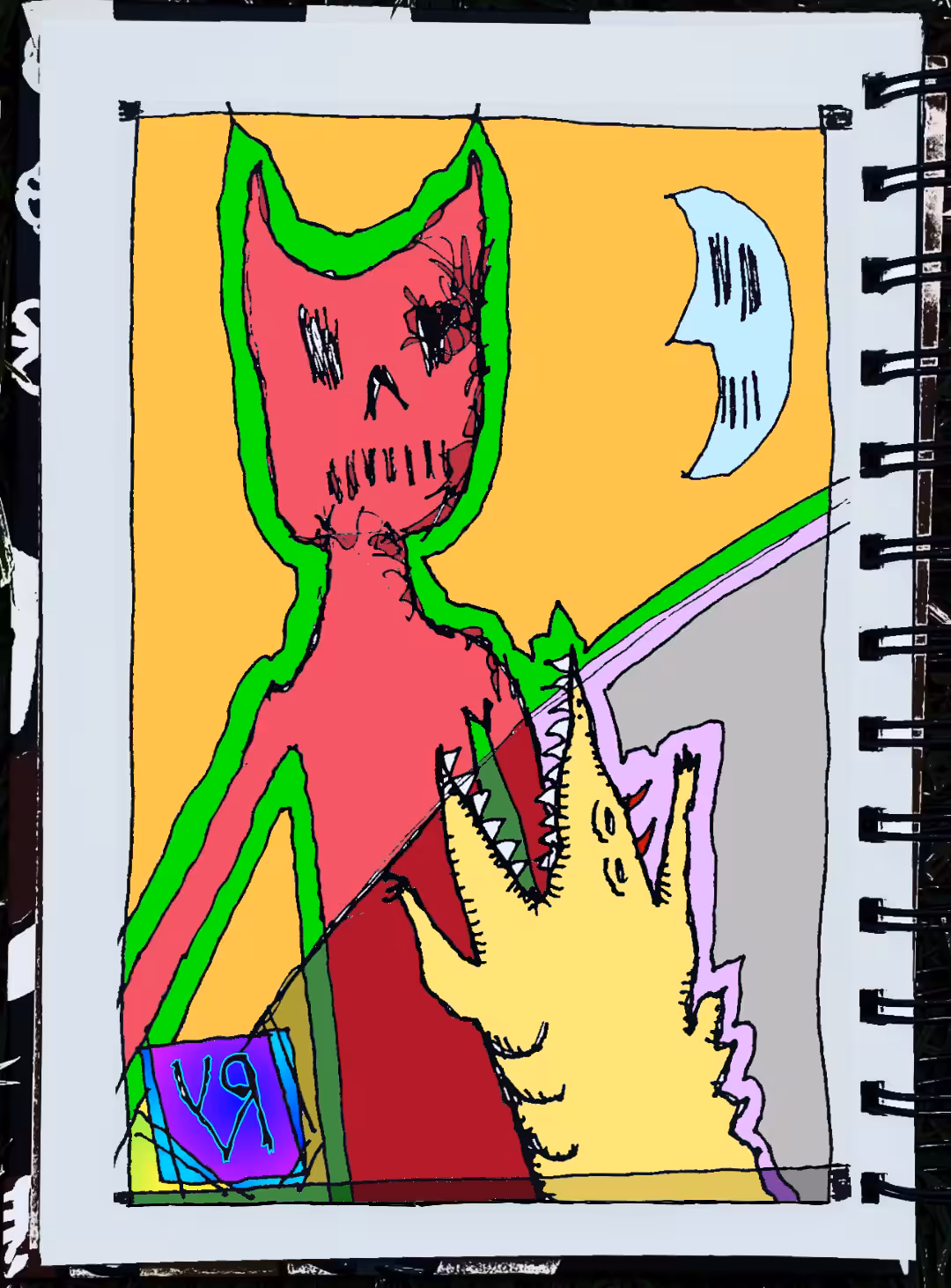 "Beasts" by Richard F. Yates (Holy Fool)