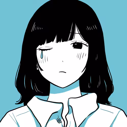 Crying girl 018