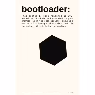 bootloader: selfie #70