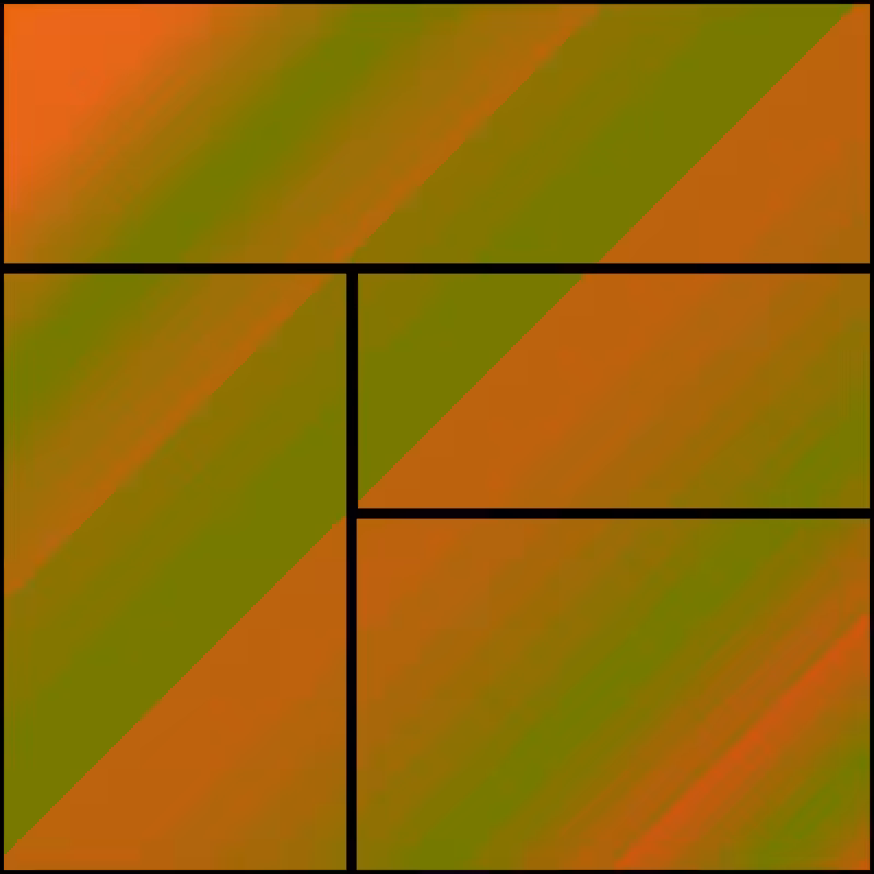 Stacked Mondrian #22
