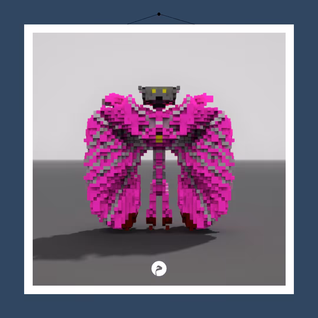 purple robot