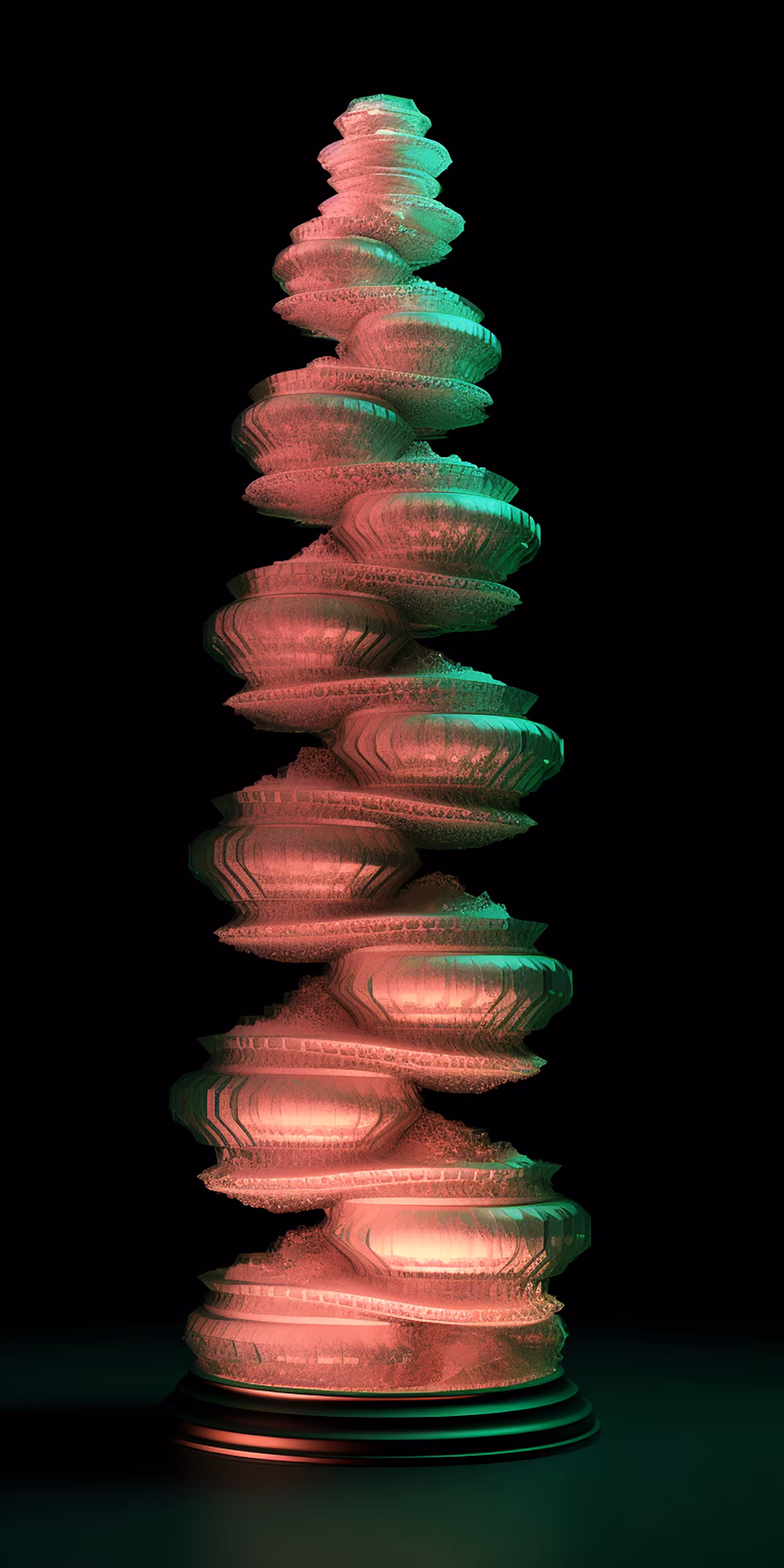 Vertical Sculpture 132