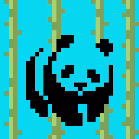 Pixel Panda