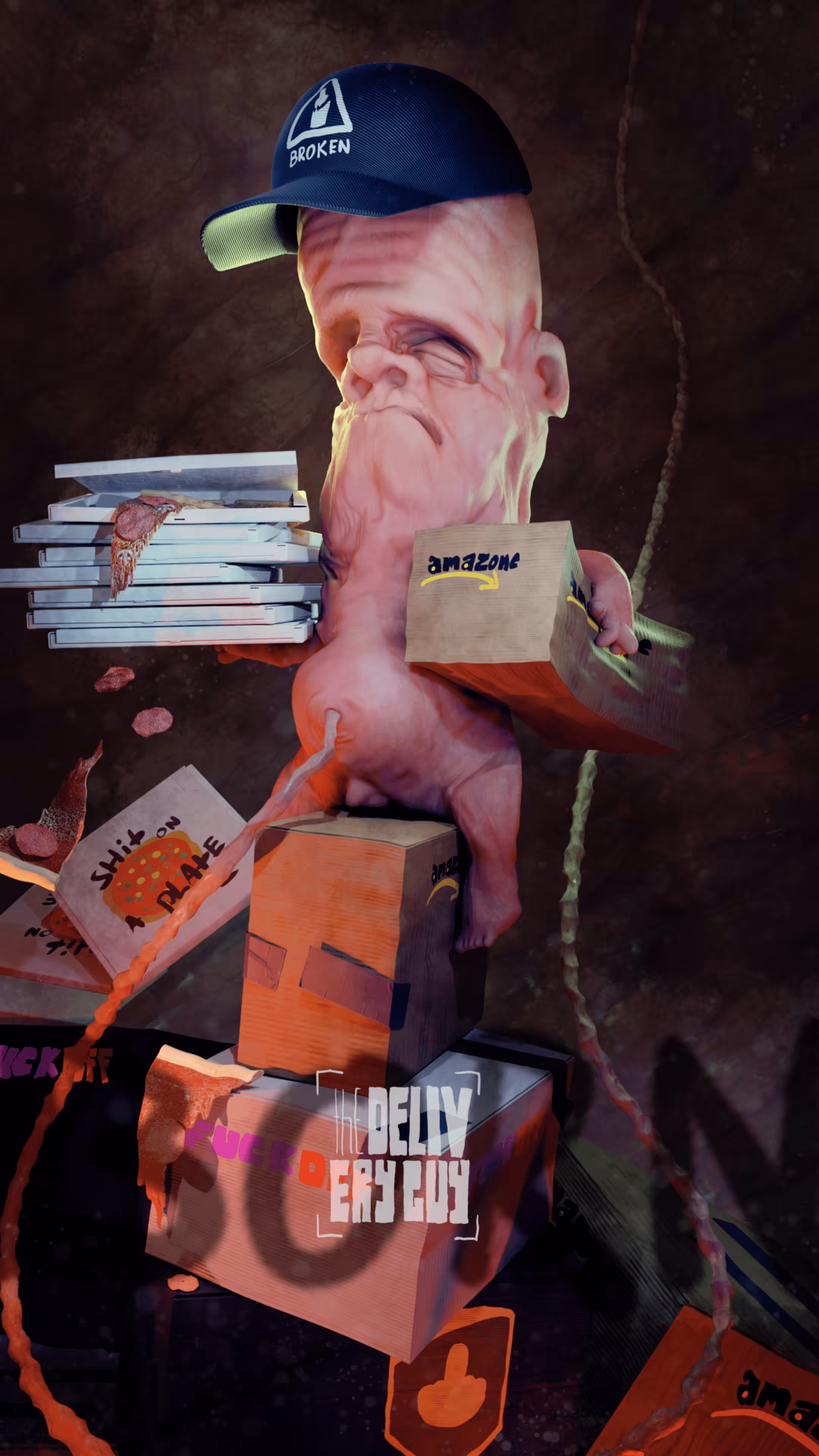 the delivery guy