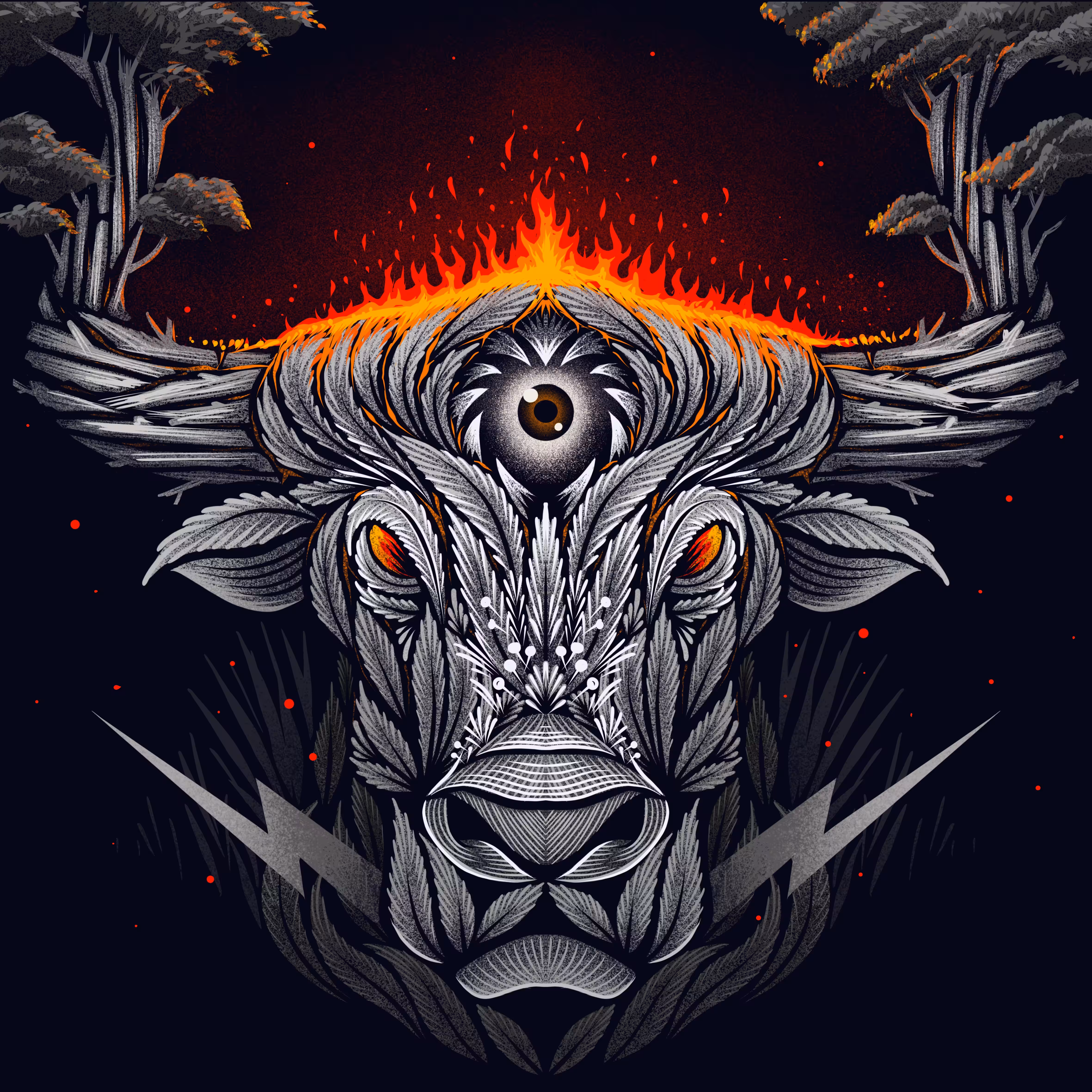 Fire bull