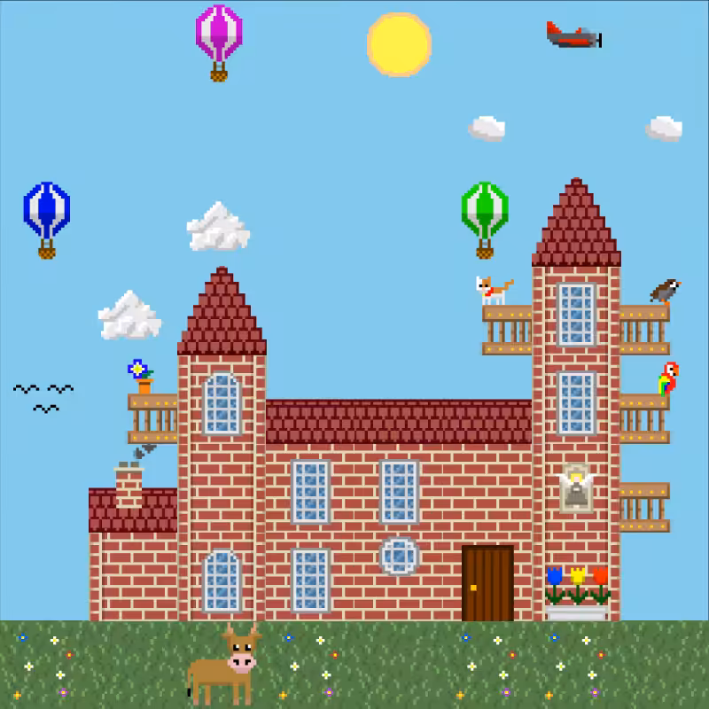 2D Mansion #345