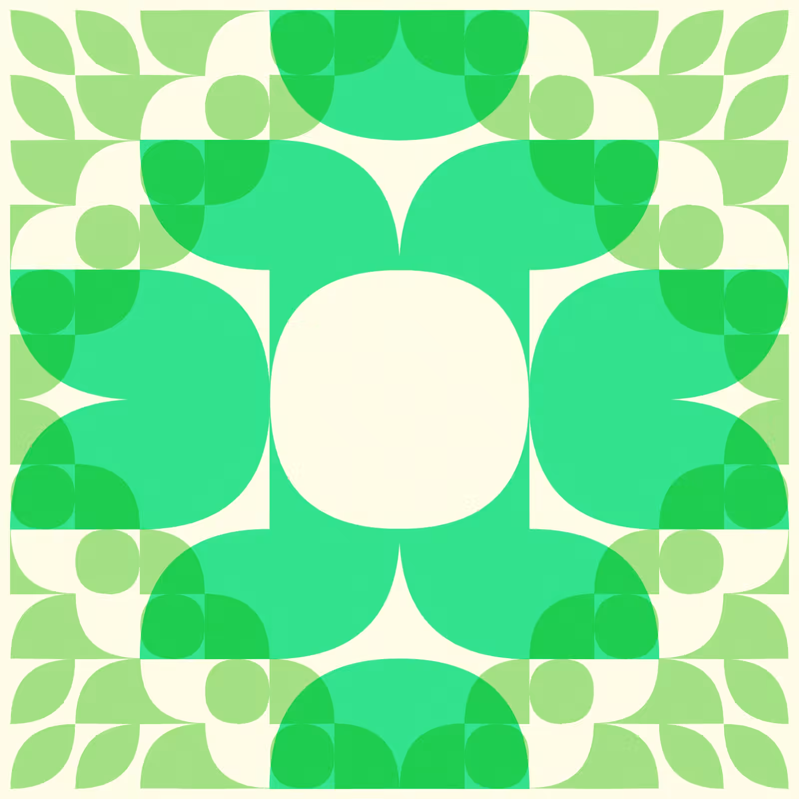 Floral tile #3