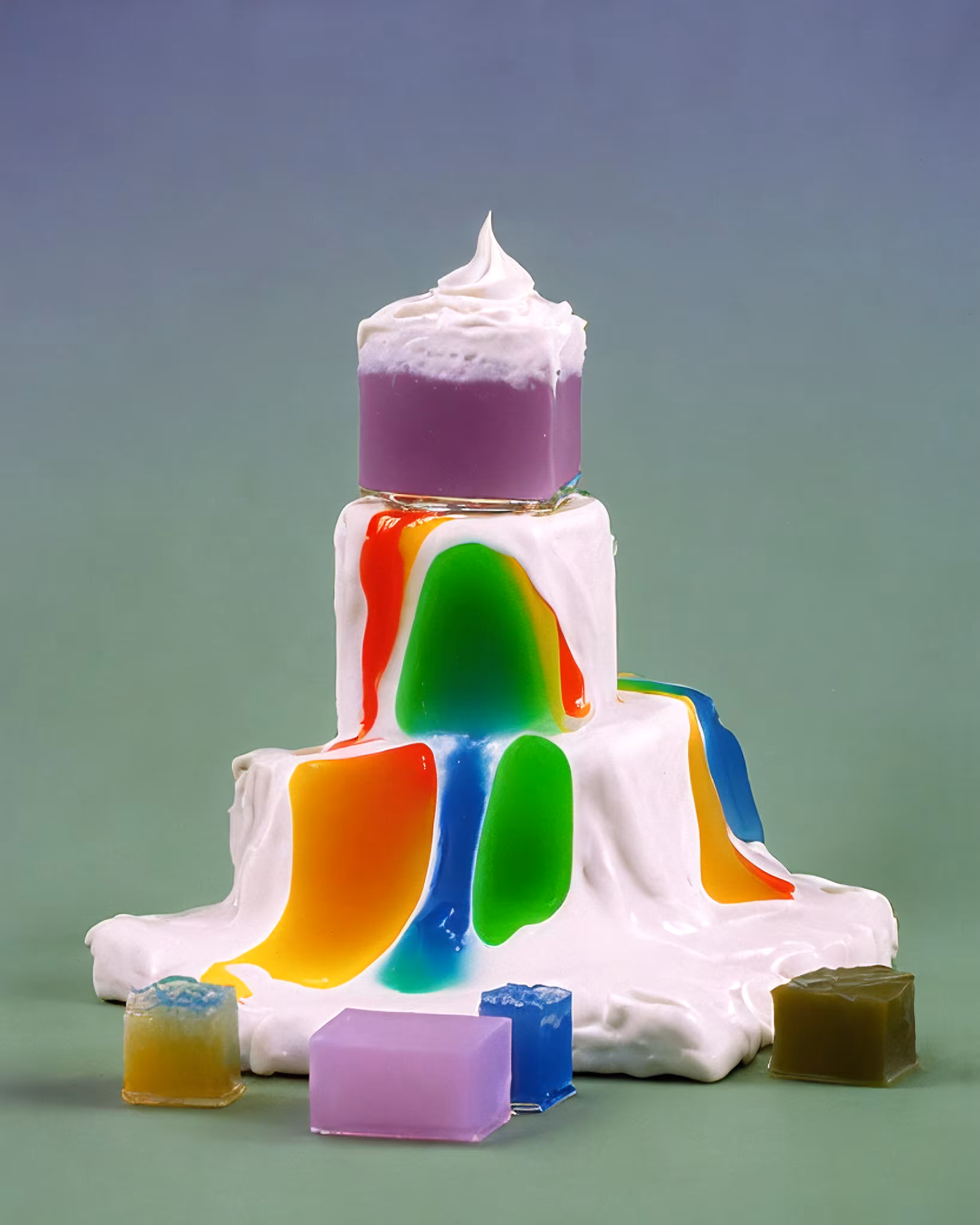 Michiel van der Zanden | Polymer Dessert | 2023 | 4096 x 3276 pixels | png