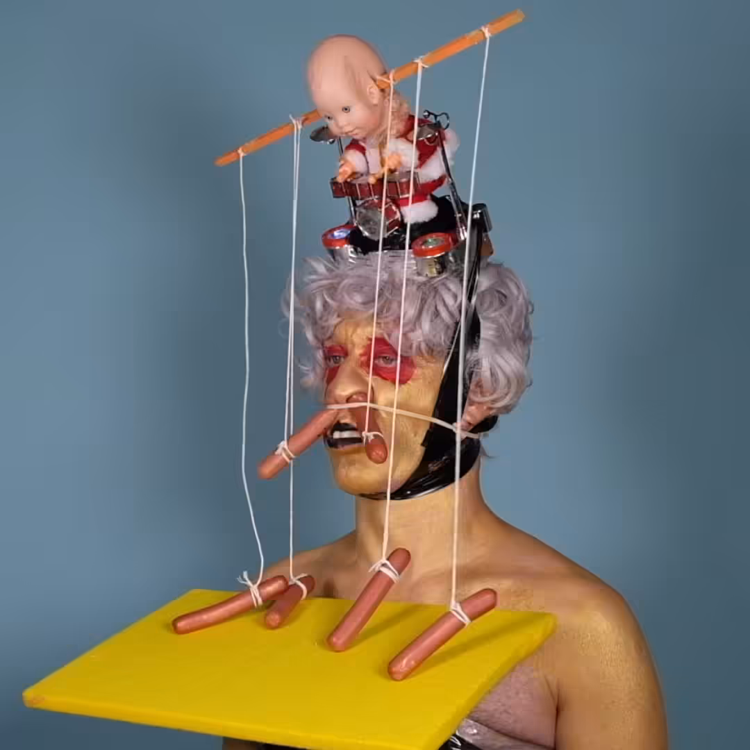 Mental Marionette With Dancing Dogs