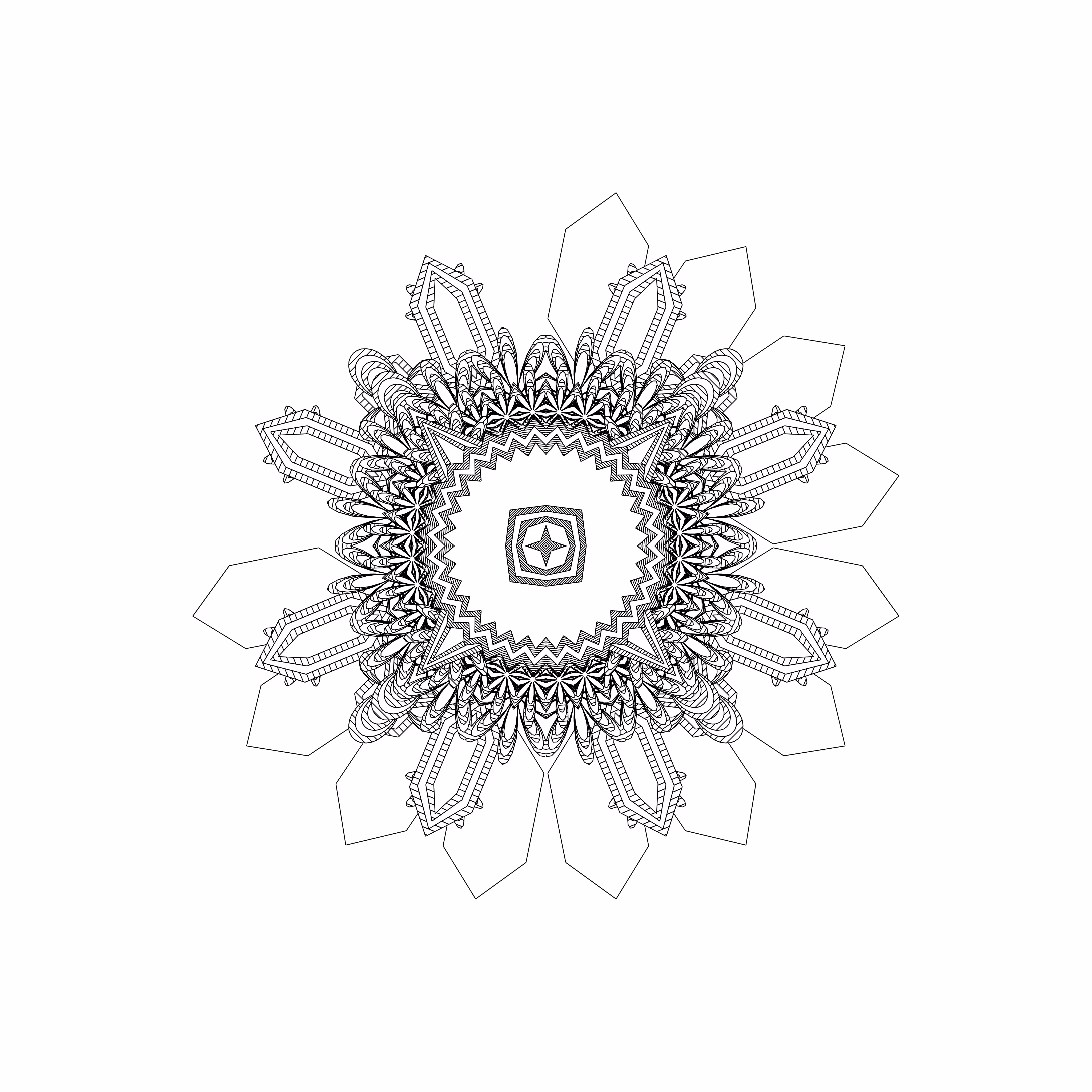 LL21 Mandala #886